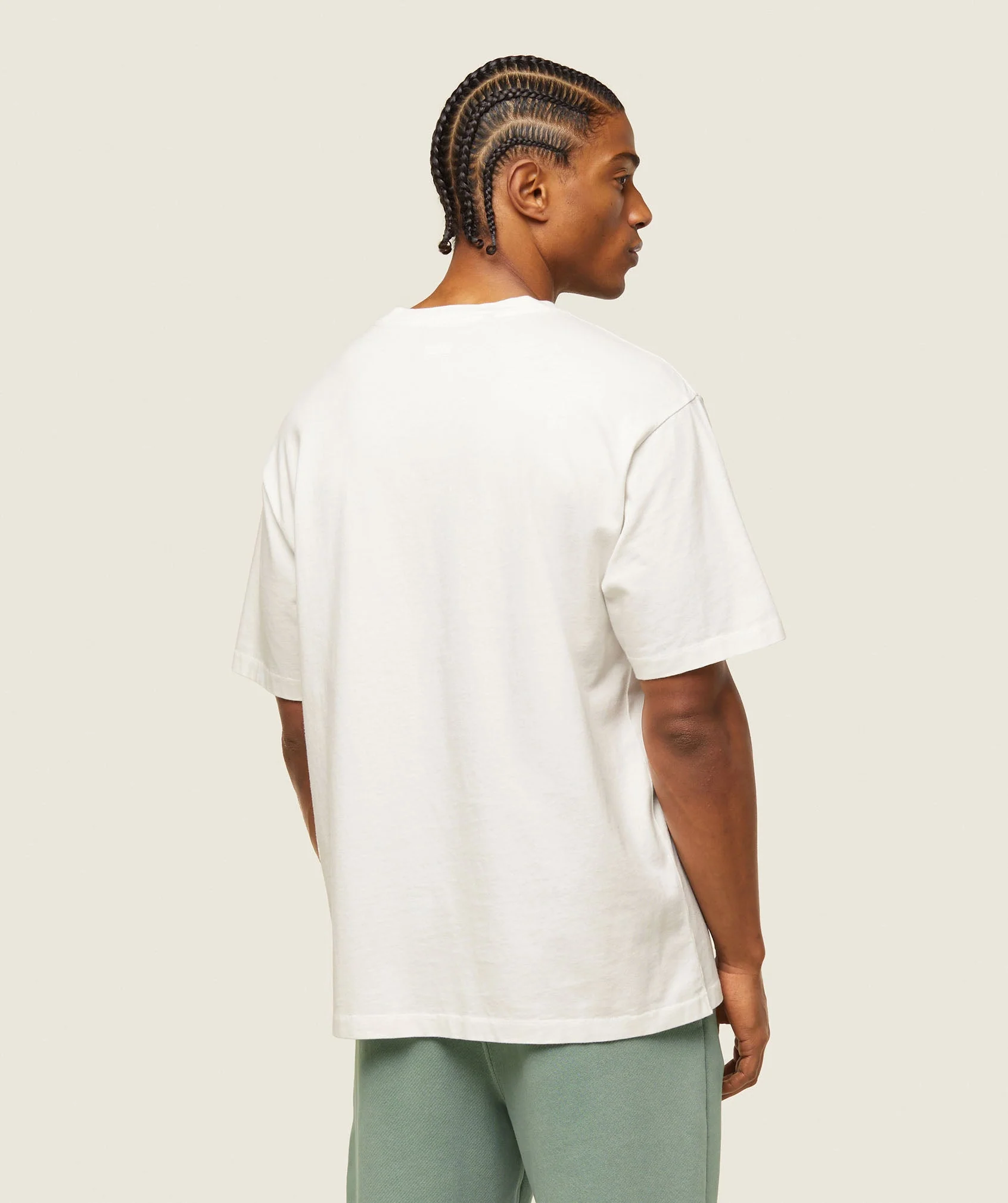 Gymshark everywear Relaxed T-Shirt - Soft White - Image 3