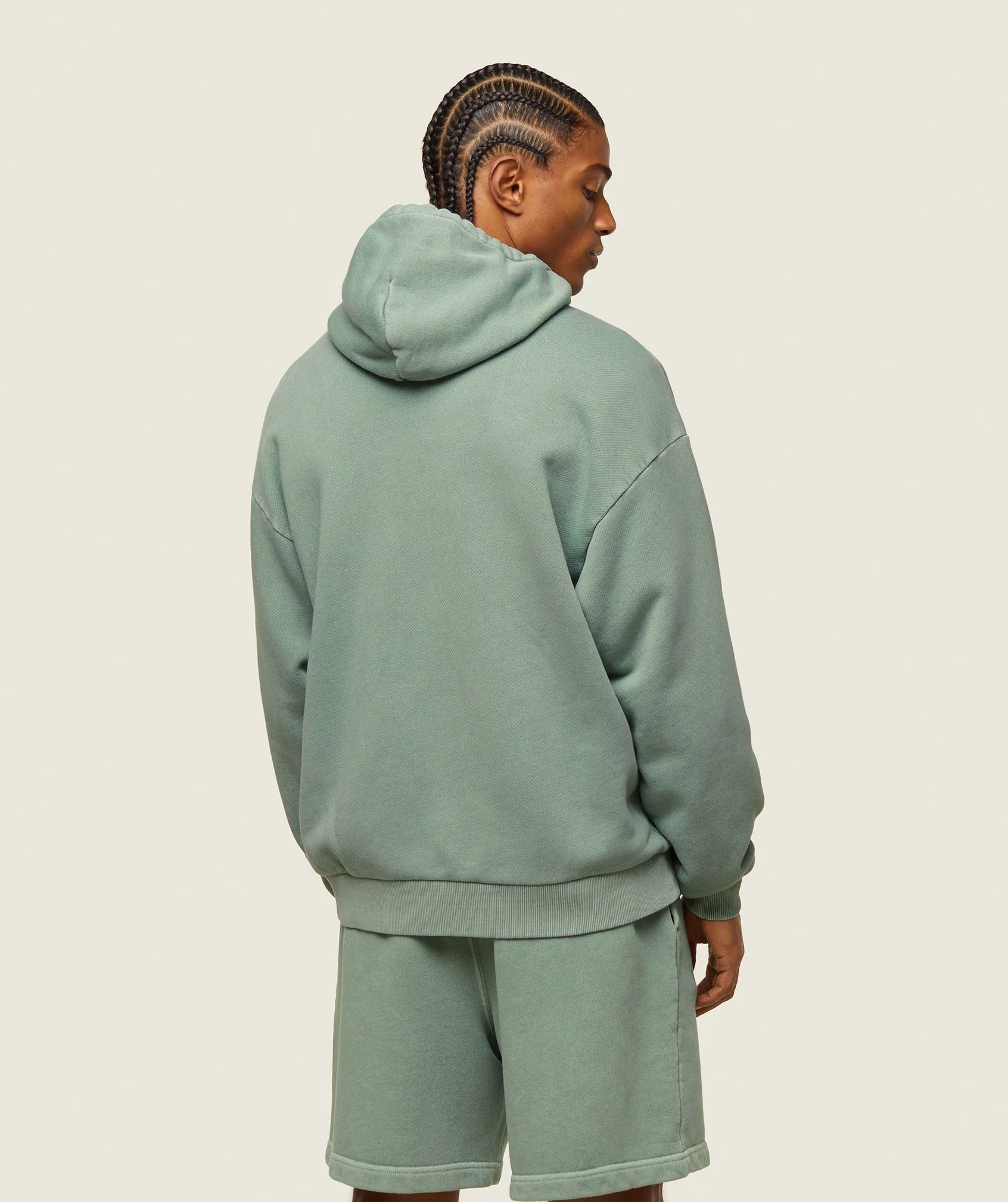 Gymshark everywear Relaxed Zip Hoodie - Dollar Green - Image 3