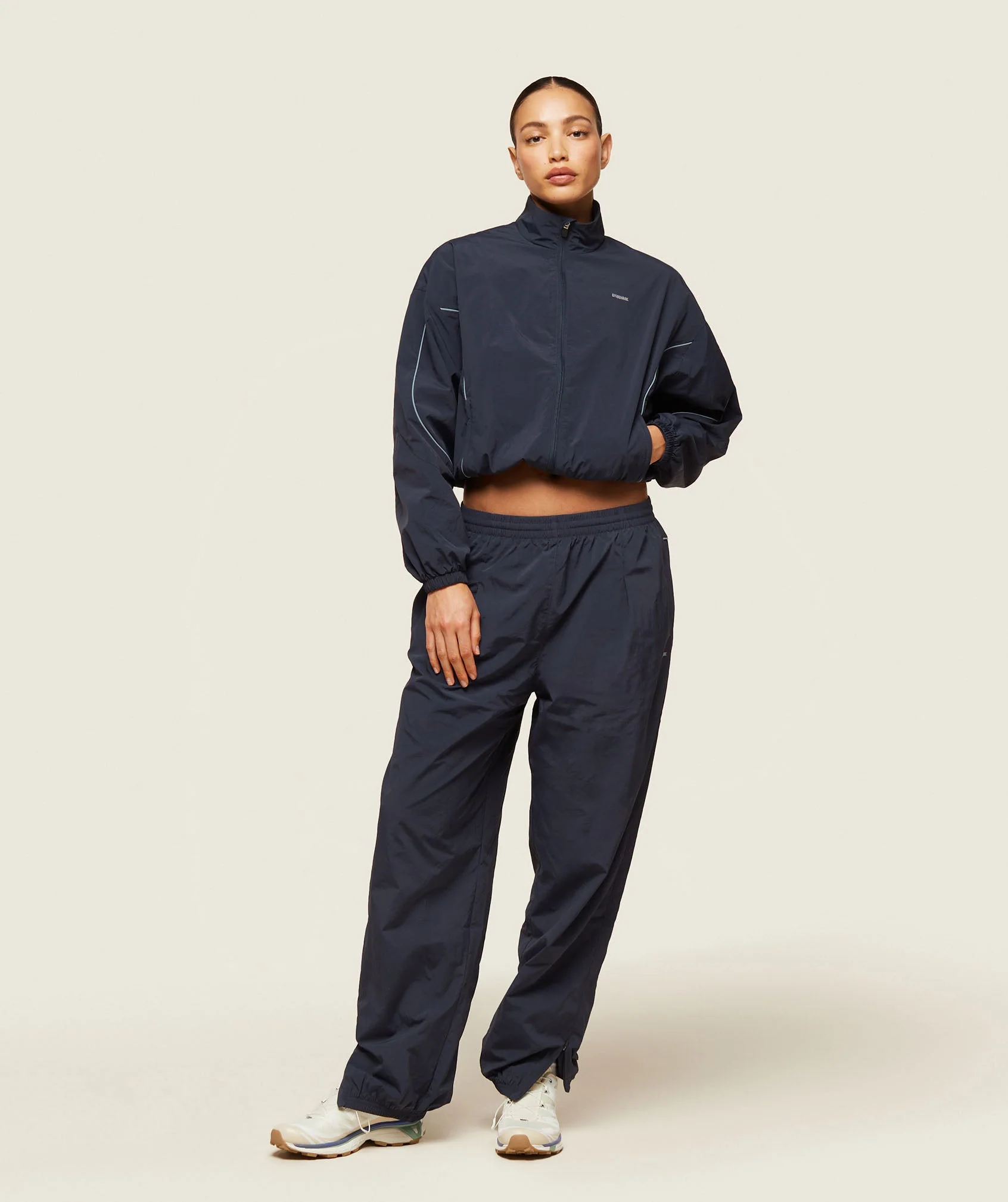 Gymshark everywear Retro Track Pants - Heavy Blue/Denim Grey - Image 2