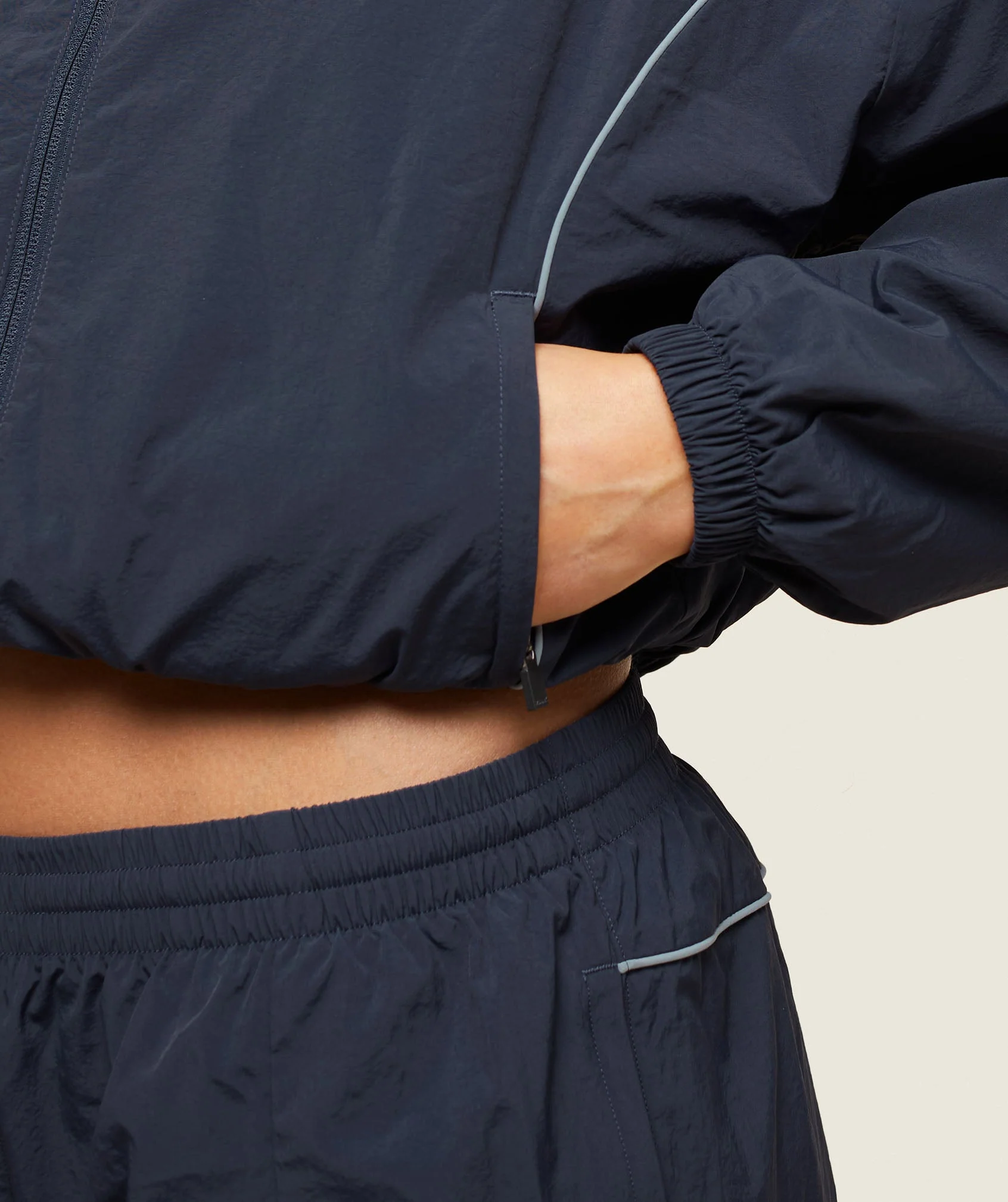 Gymshark everywear Retro Track Pants - Heavy Blue/Denim Grey - Image 5