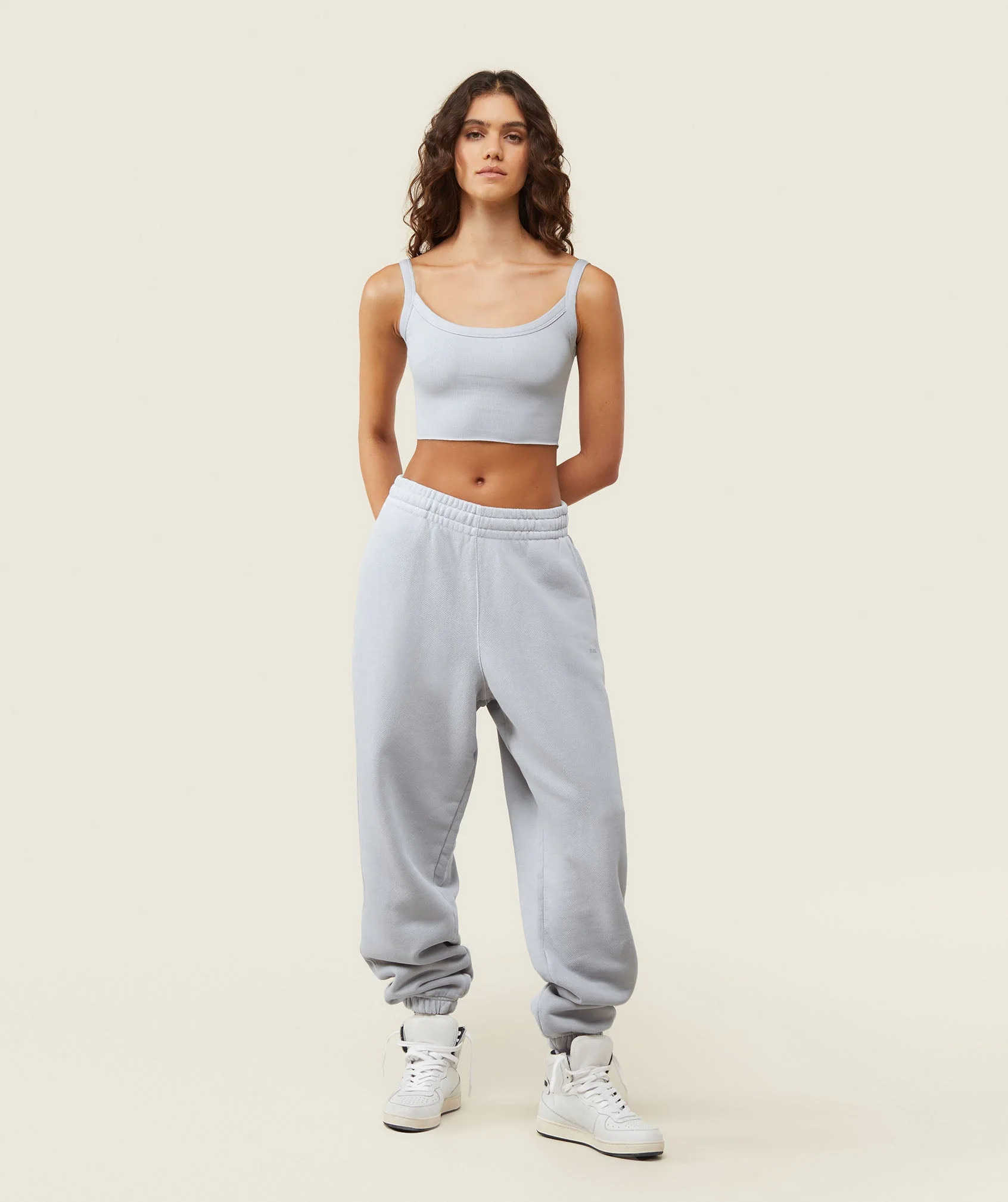 Gymshark everywear Ribbed Tank - Ice Grey - Image 2