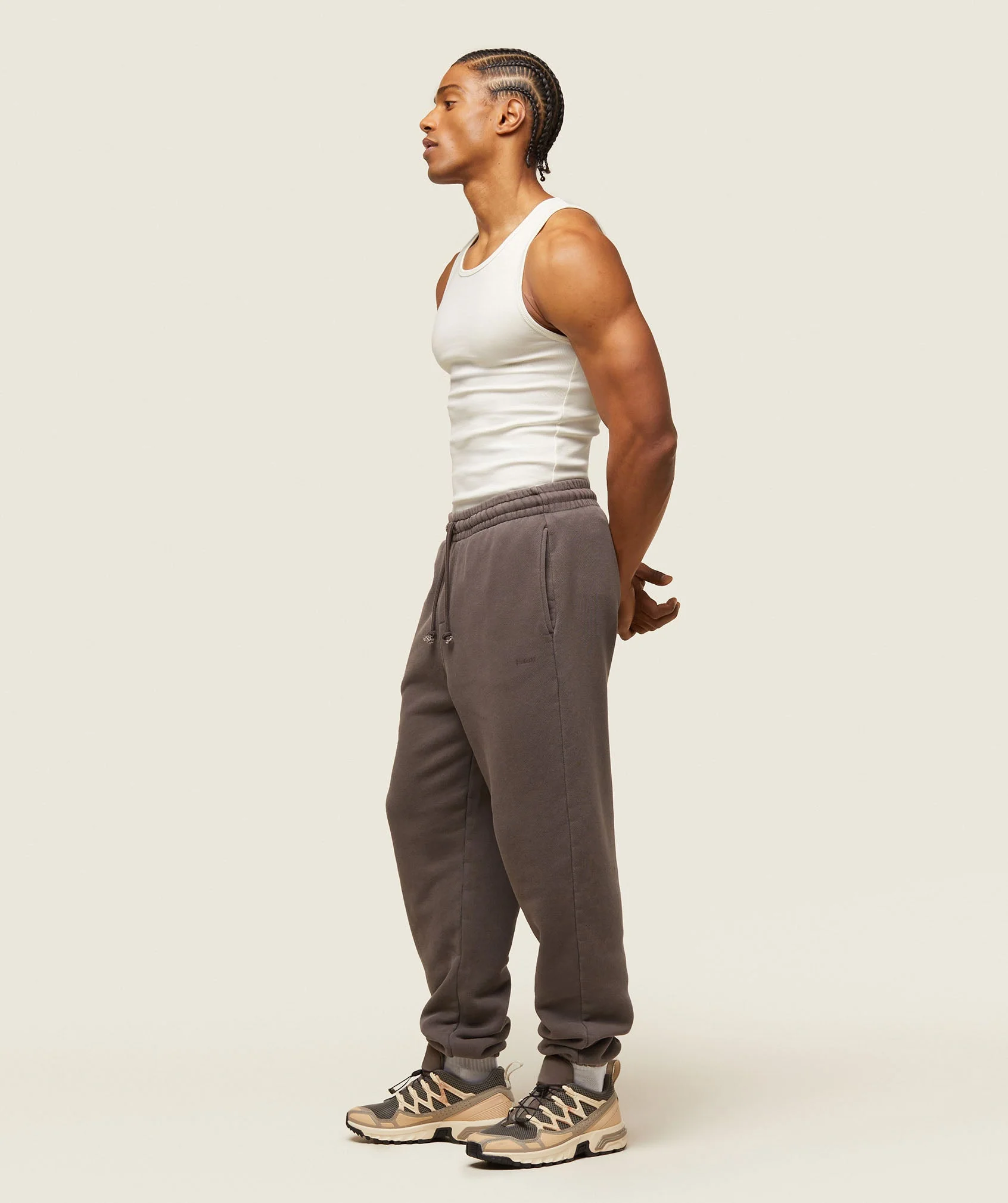 Gymshark everywear Ribbed Tank - Soft White - Image 4
