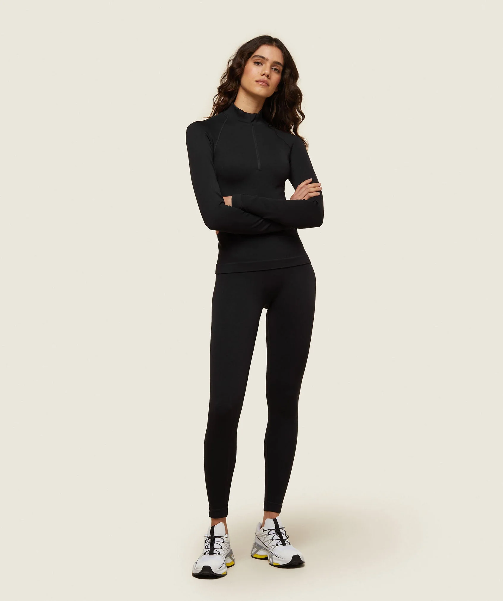 Gymshark everywear Seamless Turtleneck - Black - Image 2
