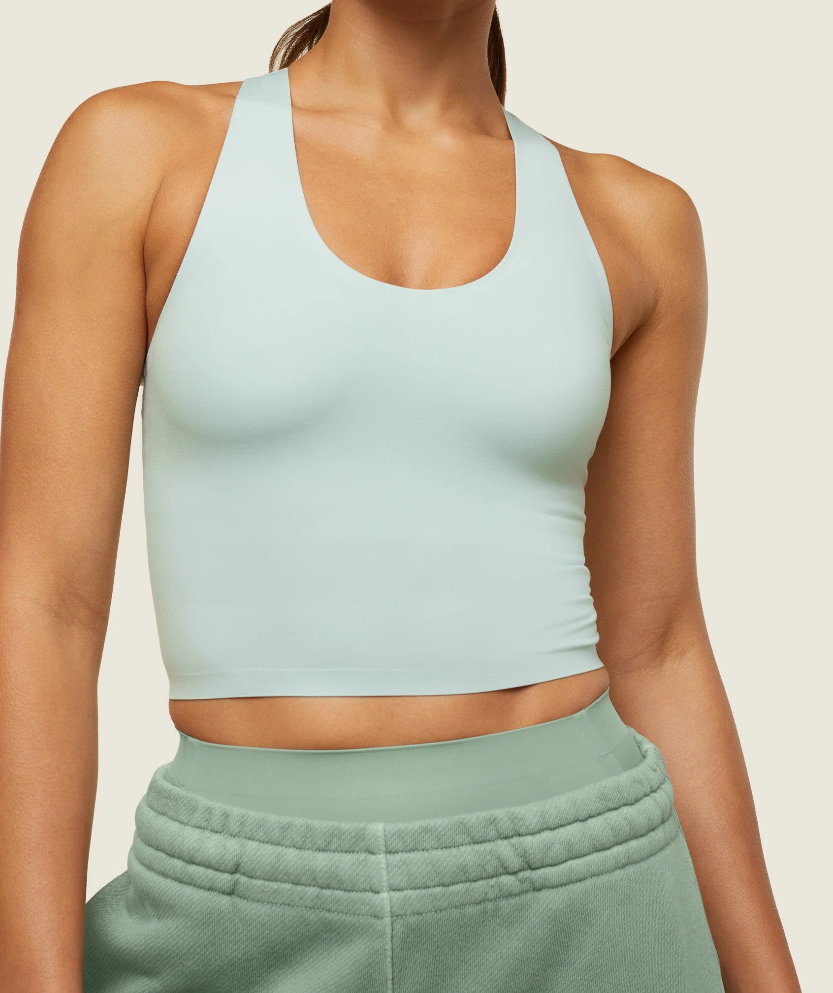 Gymshark everywear Second Skin Tank - Cool Turquoise - Image 4