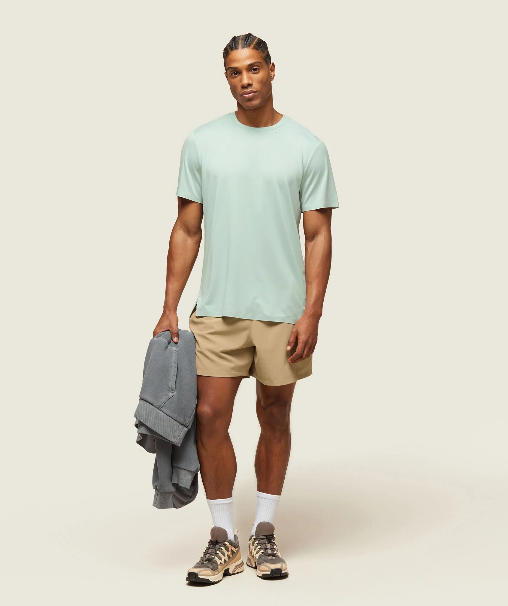 Gymshark everywear Tech Tee - Cool Turquoise - Image 2