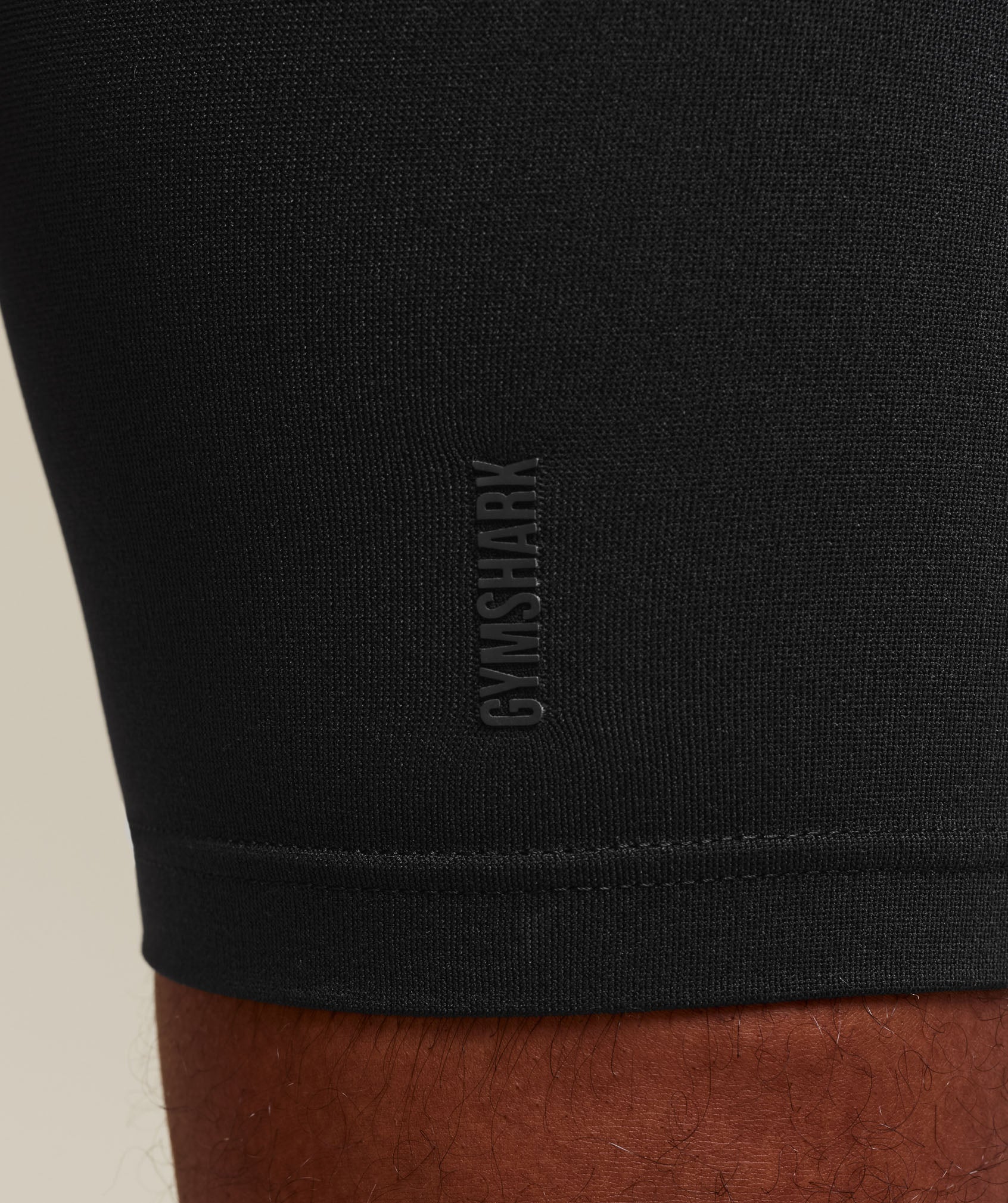 Gymshark everywear Warp Knit Half Tight - Black - Image 4