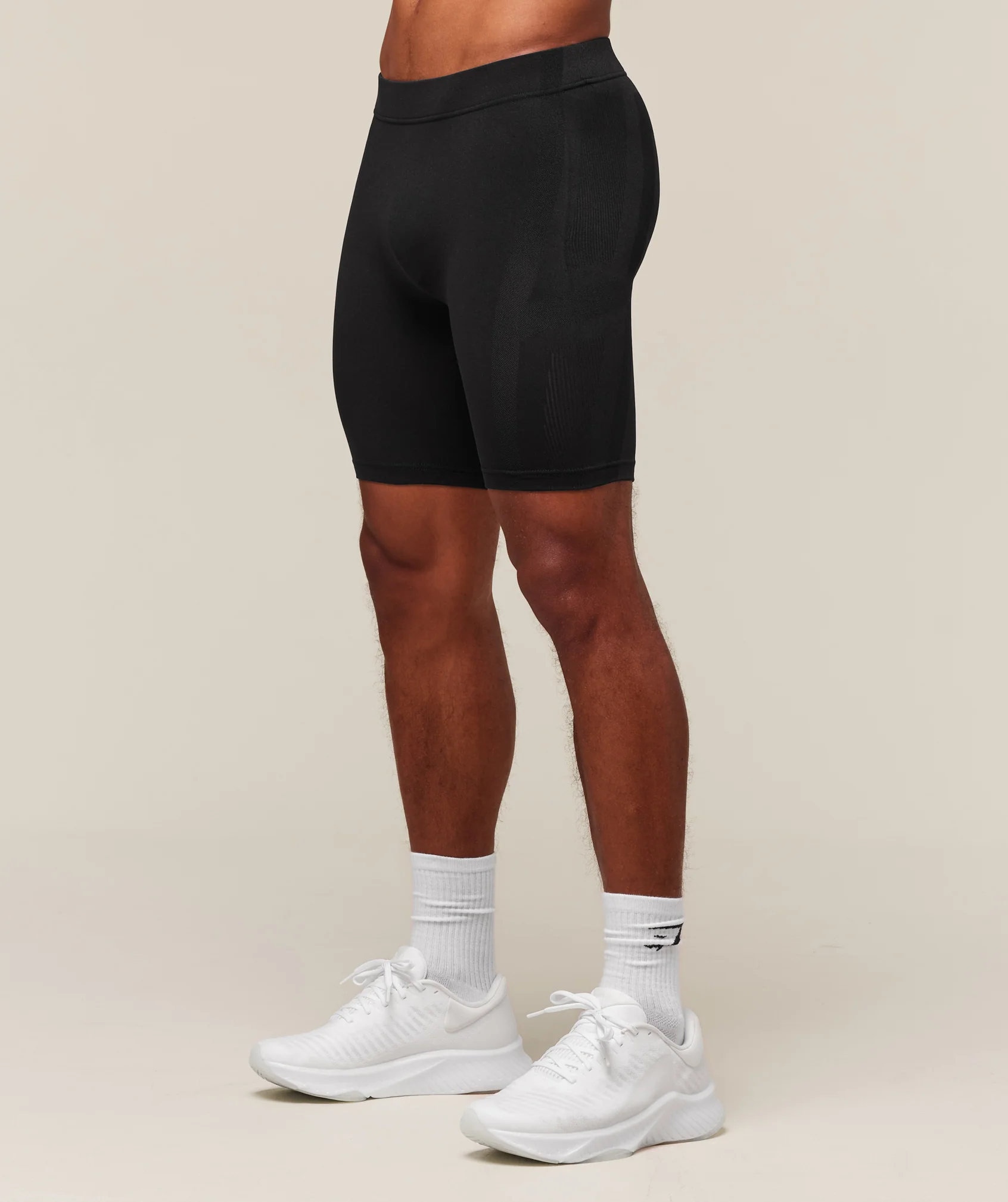 Gymshark everywear Warp Knit Half Tight - Black - Image 5