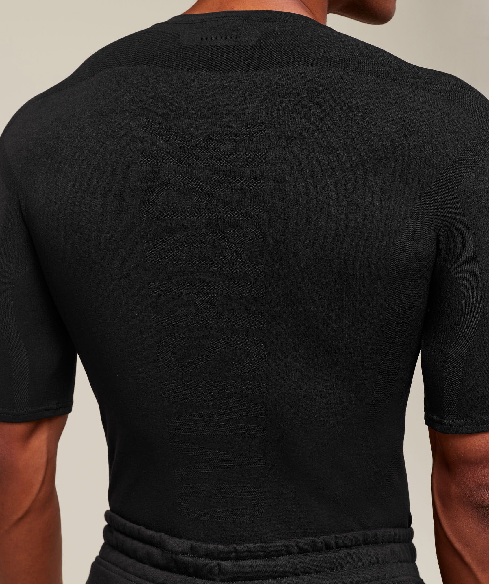 Gymshark everywear Warp Knit T-Shirt - Black - Image 5