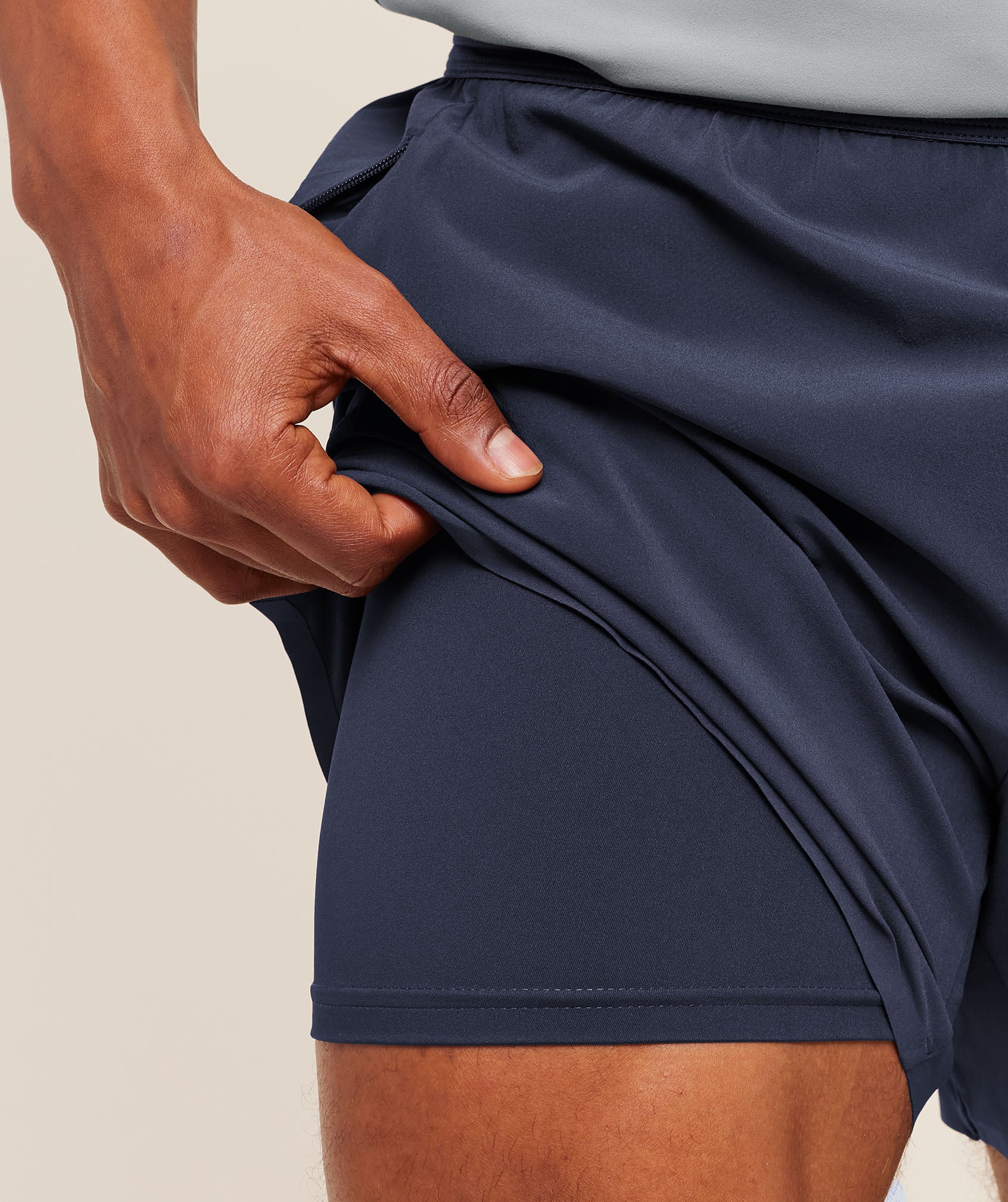 Gymshark Evolve 5" Short - Heavy Blue - Image 4