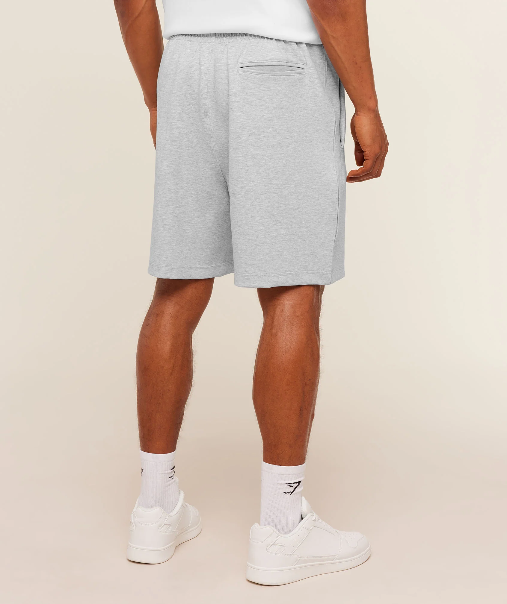 Gymshark Evolve Lightweight Shorts - Bros Soft Grey Marl - Image 2
