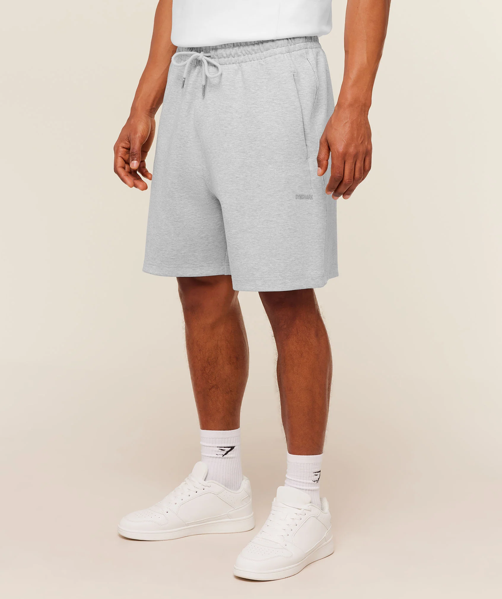 Gymshark Evolve Lightweight Shorts - Bros Soft Grey Marl - Image 4