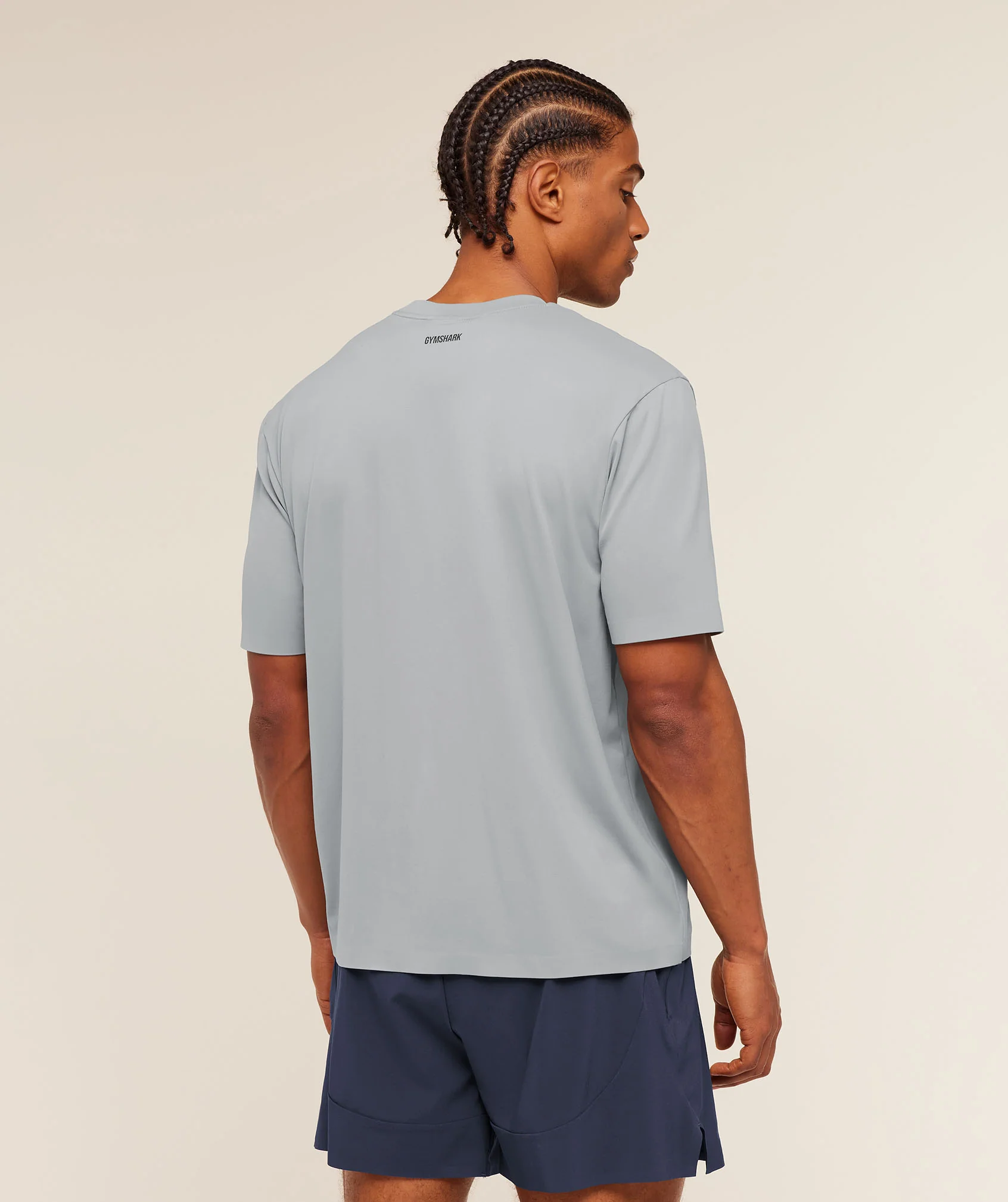 Gymshark Evolve T-Shirt - Denim Grey - Image 2