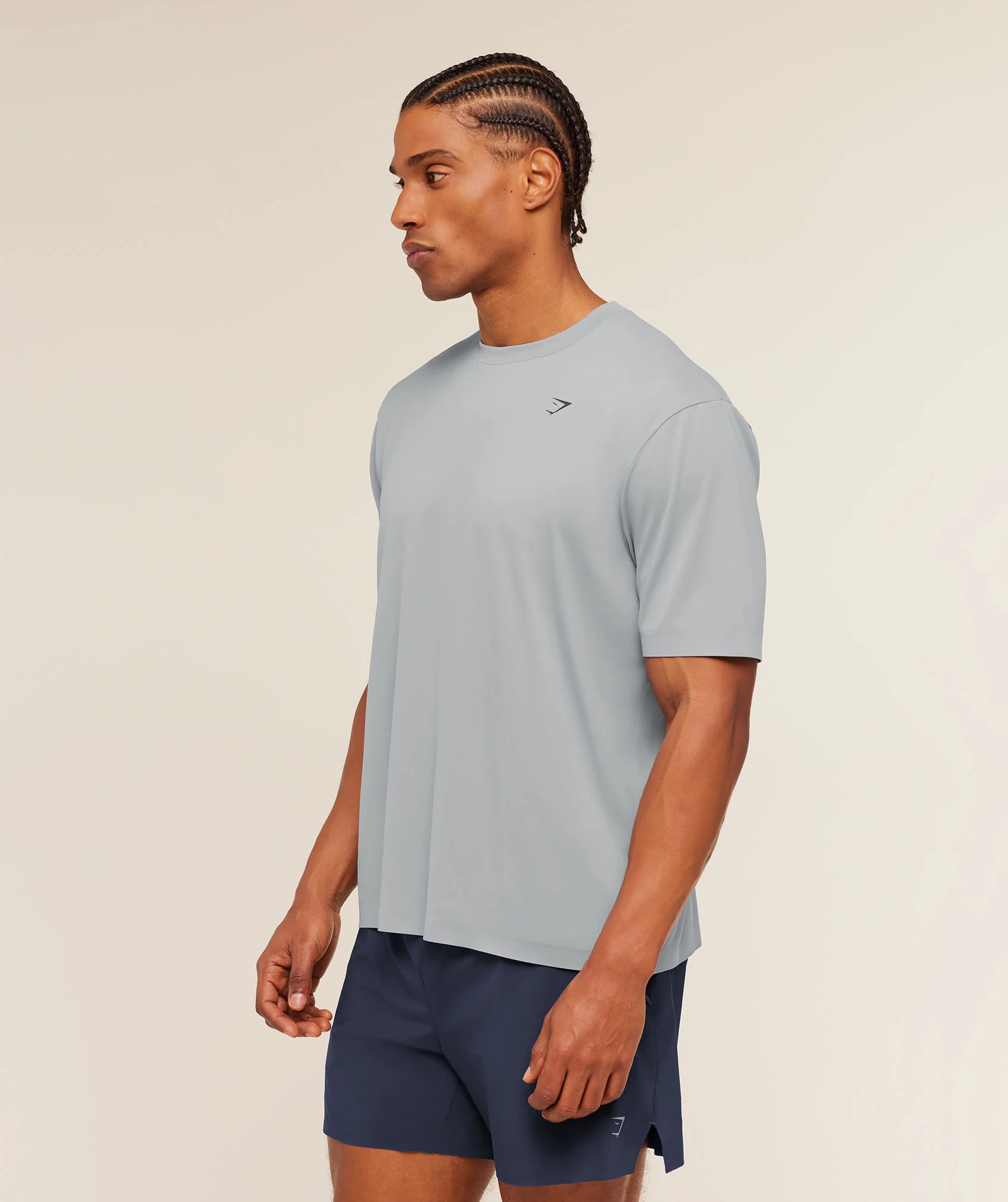 Gymshark Evolve T-Shirt - Denim Grey - Image 3