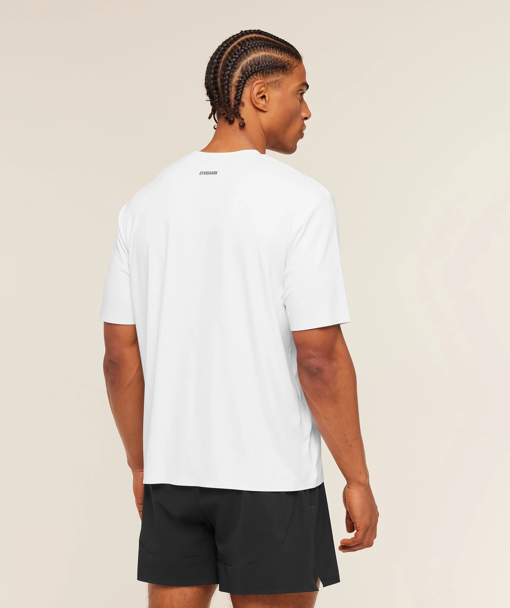 Gymshark Evolve T-Shirt - White - Image 2
