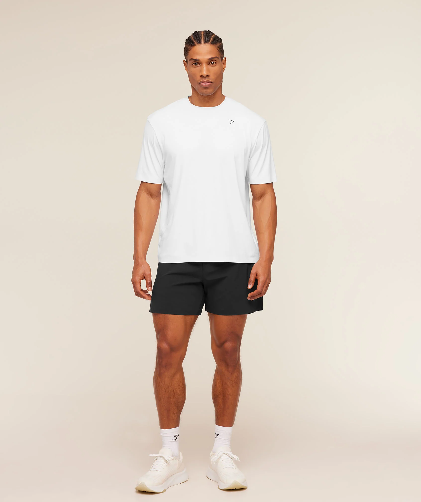 Gymshark Evolve T-Shirt - White - Image 6