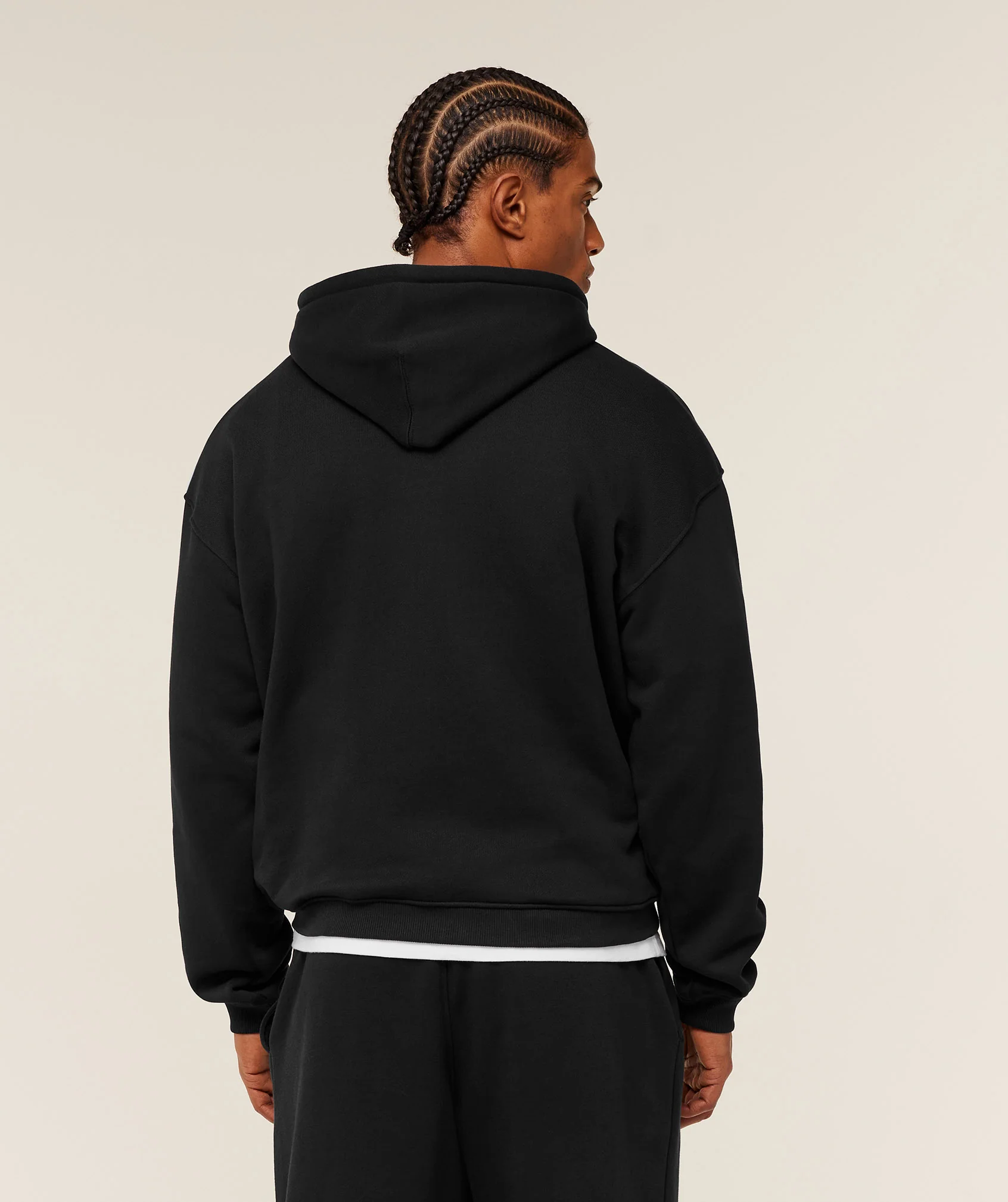 Gymshark Fade Graphic Zip Through Hoodie - GS Black - Image 2
