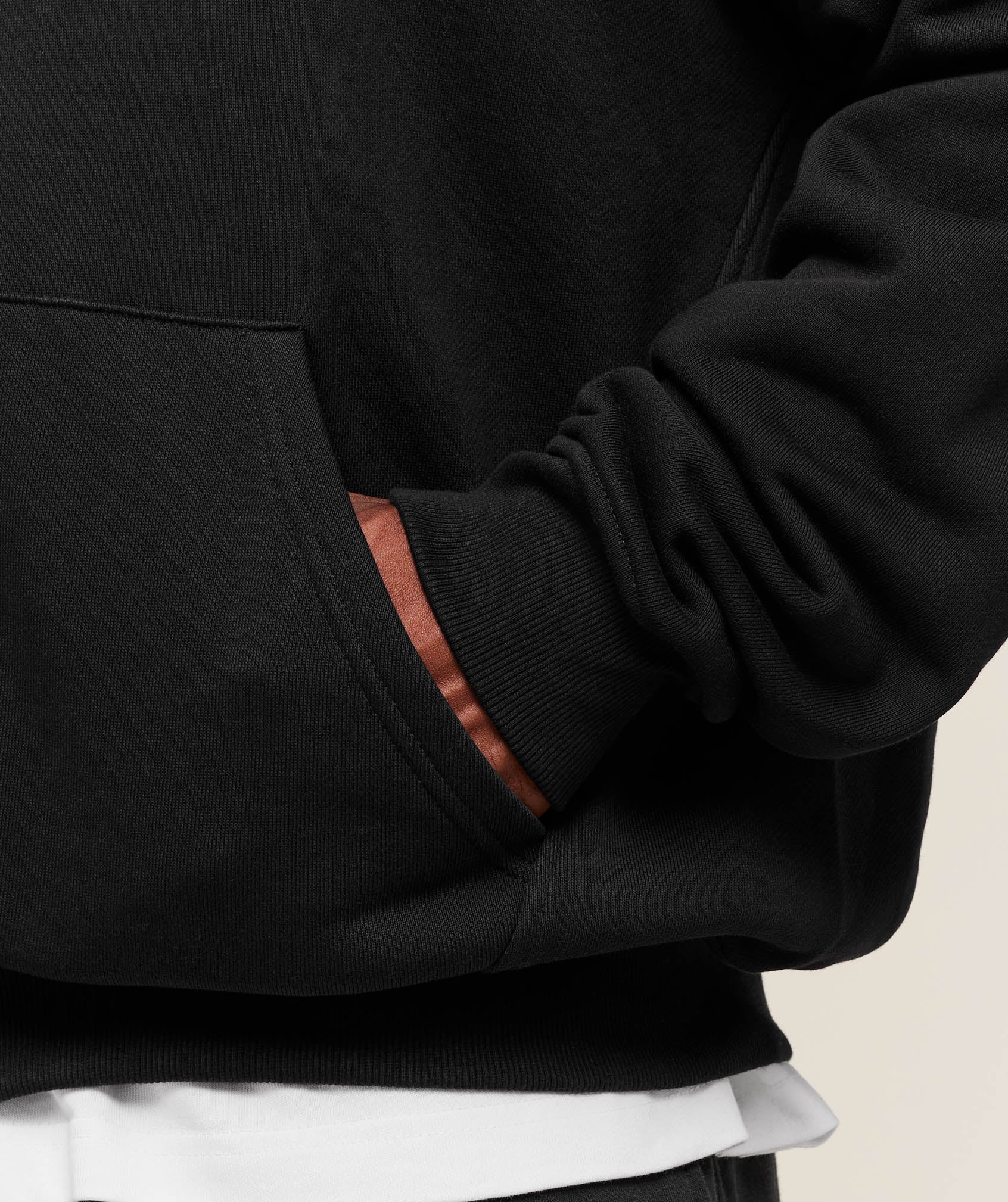 Gymshark Fade Graphic Zip Up Hoodie - Black - Image 4