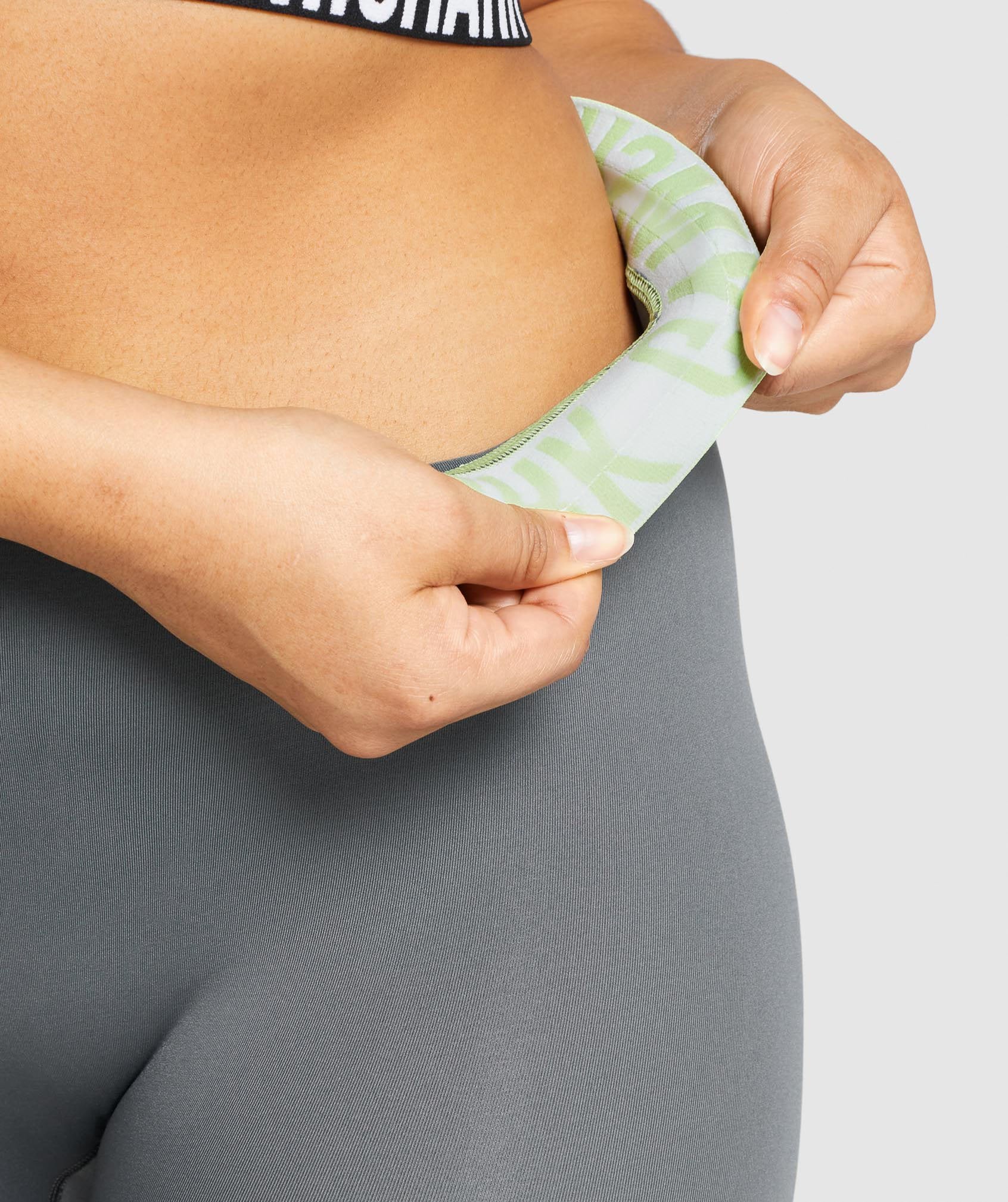 Gymshark Fit Seamless Leggings - Charcoal - Image 6