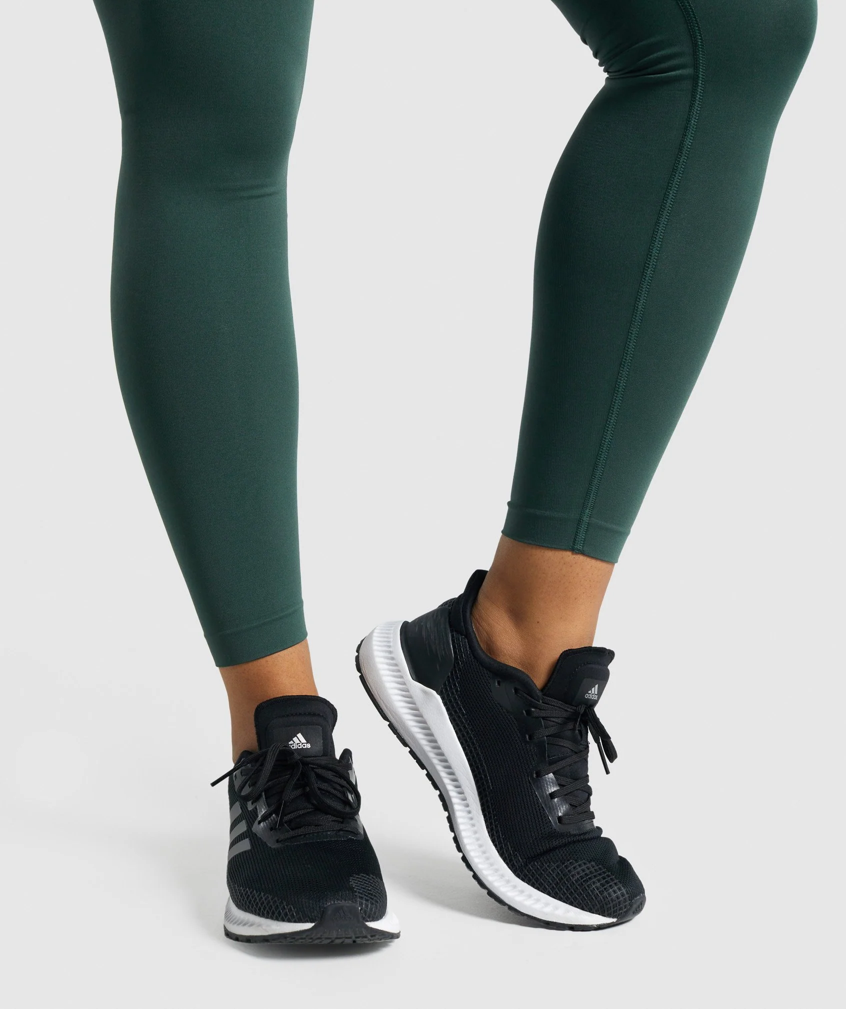Gymshark Fit Seamless Leggings - Dark Green - Image 6