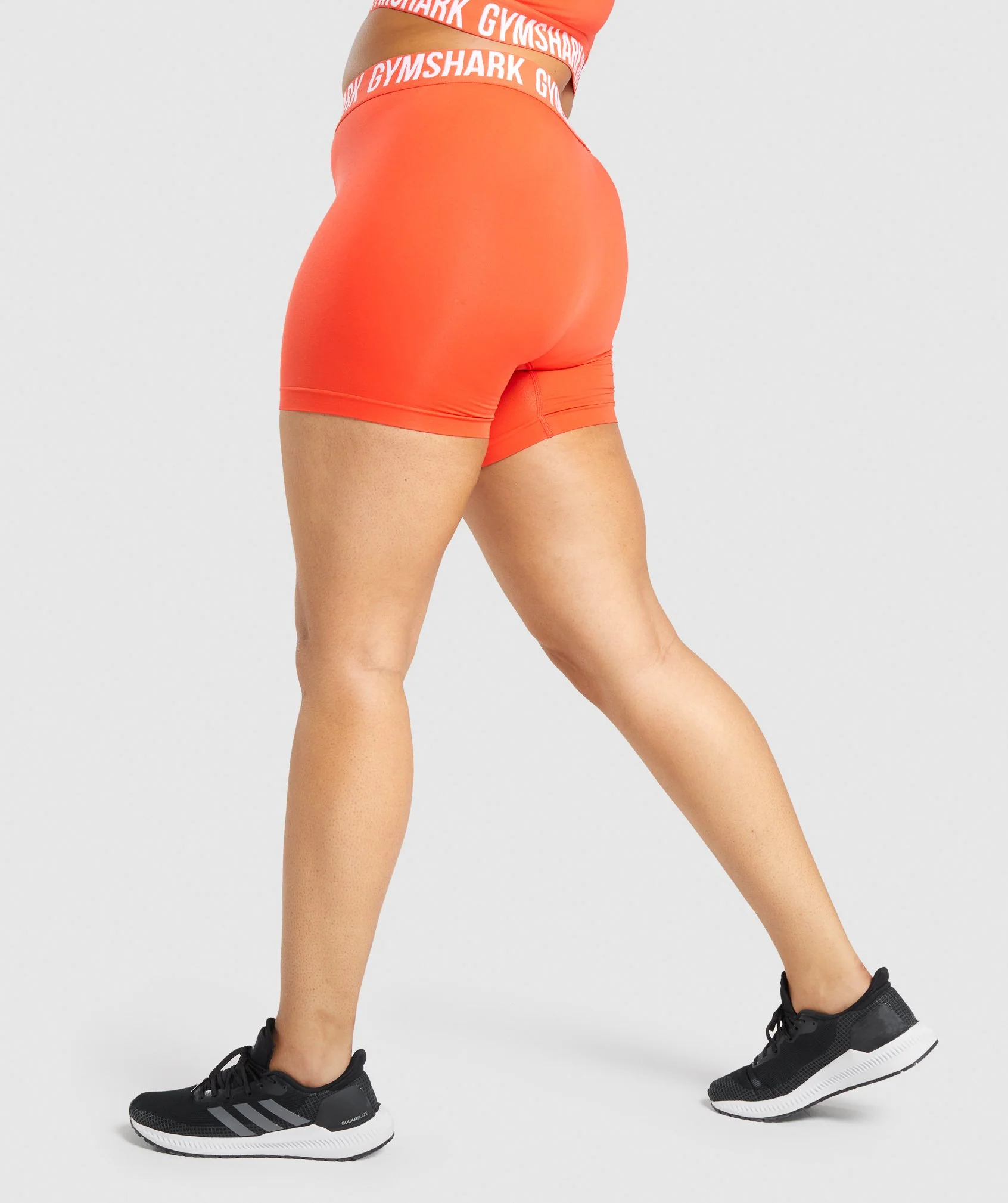 Gymshark Fit Seamless Shorts - Orange - Image 3