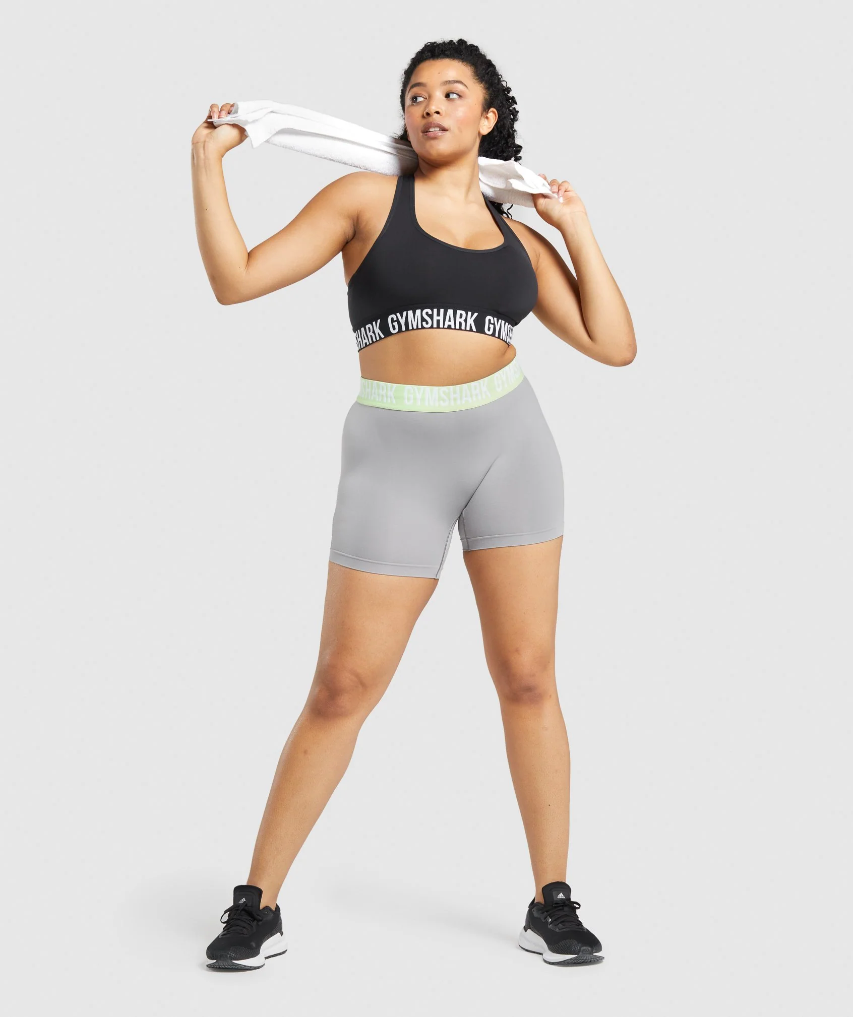 Gymshark Fit Seamless Shorts - Smokey Grey - Image 4