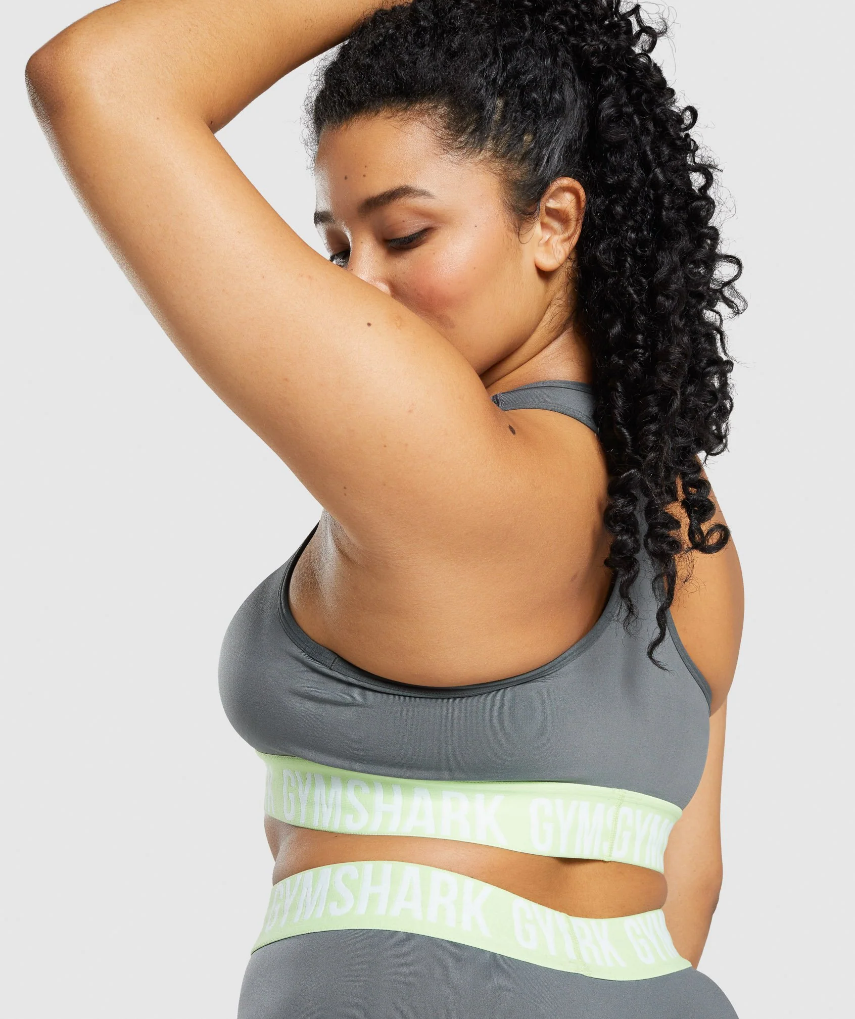 Gymshark Fit Seamless Sports Bra - Charcoal - Image 5