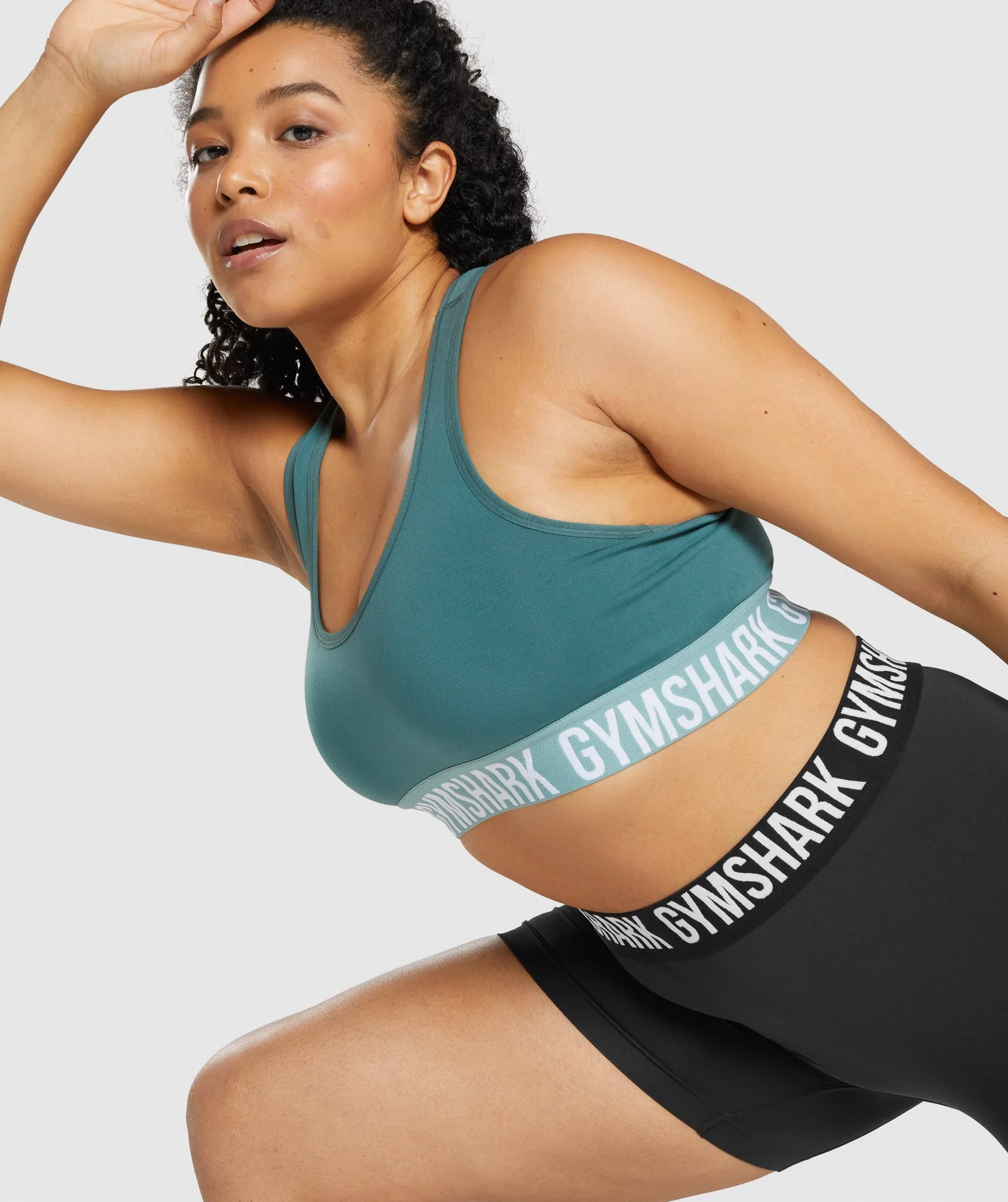 Gymshark Fit Seamless Sports Bra - Dark Green - Image 6