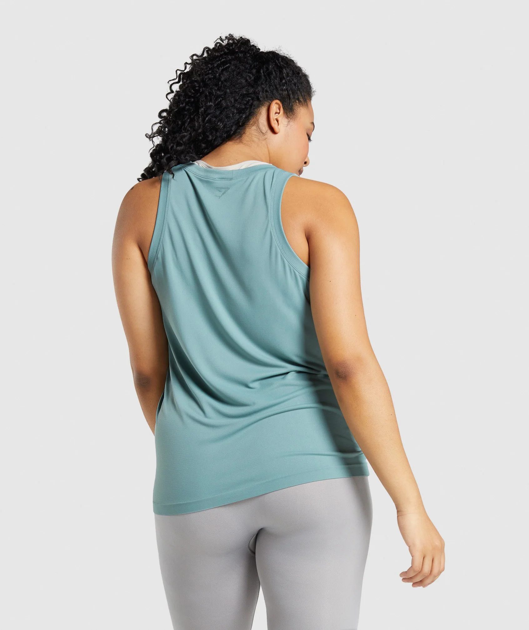 Gymshark Fit Seamless Tank - Light Green - Image 2