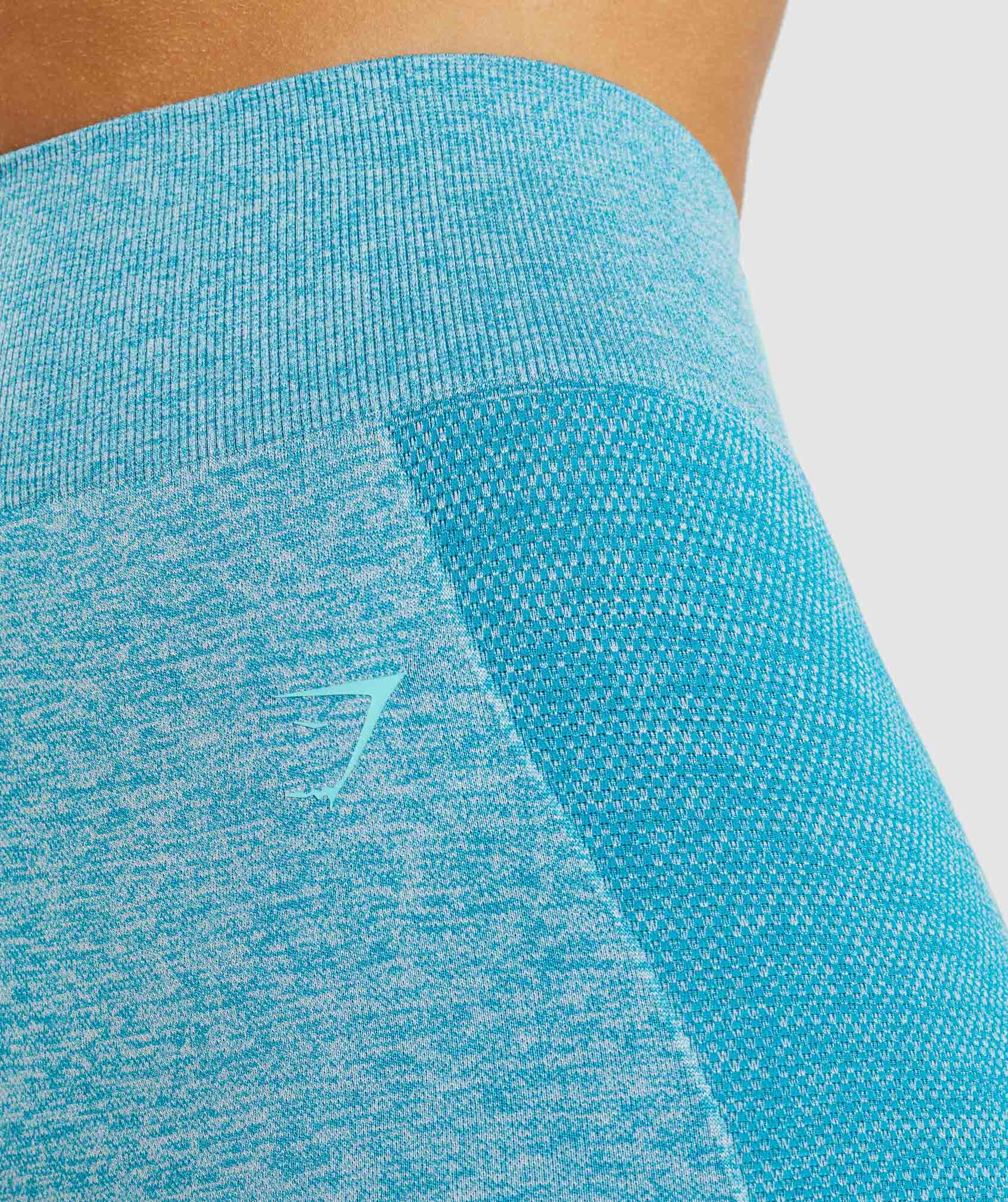 Gymshark Flex Cycling Shorts - Atlas Blue Marl - Image 6