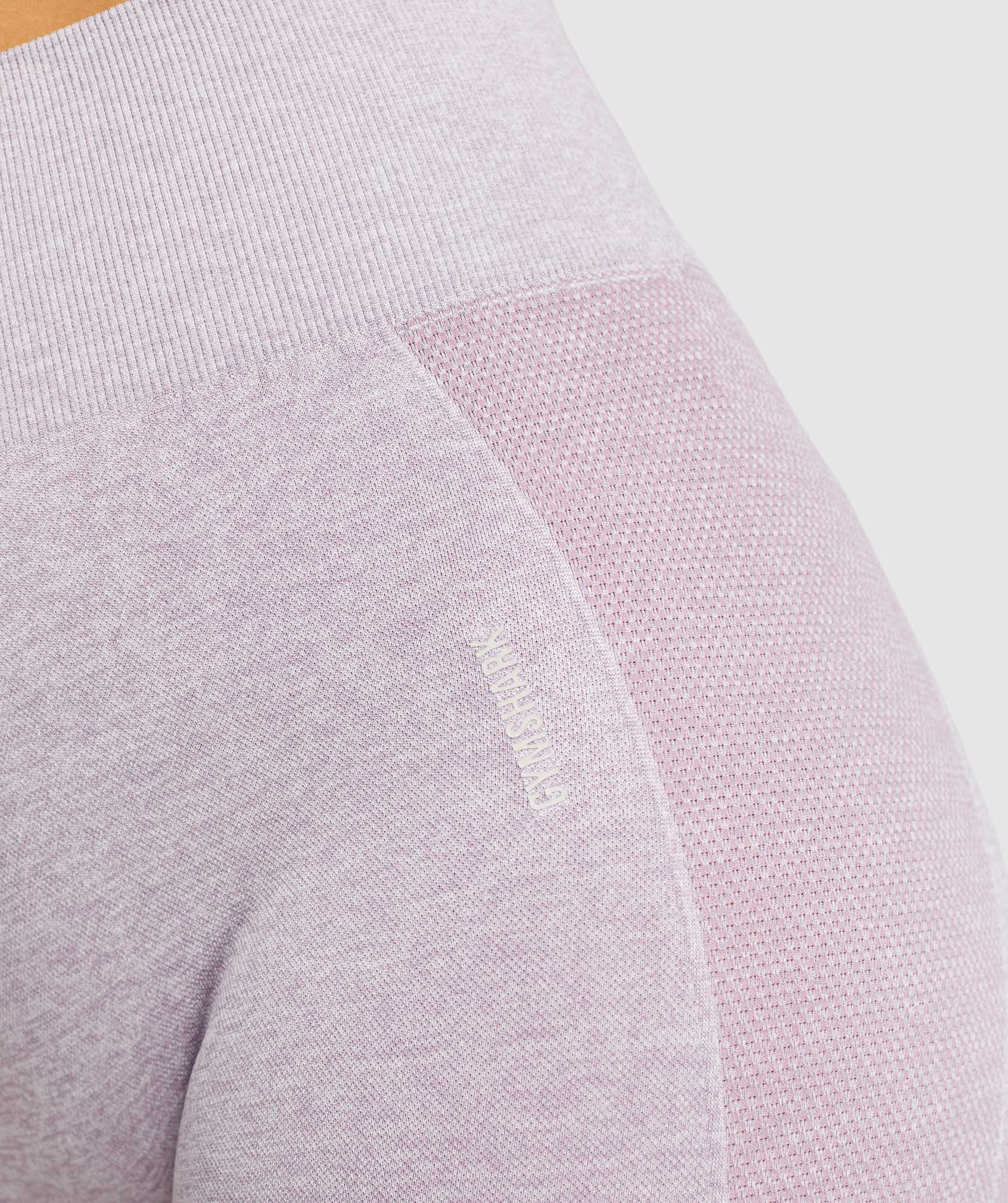 Gymshark Flex Cycling Shorts - Purple Marl/Grey - Image 6