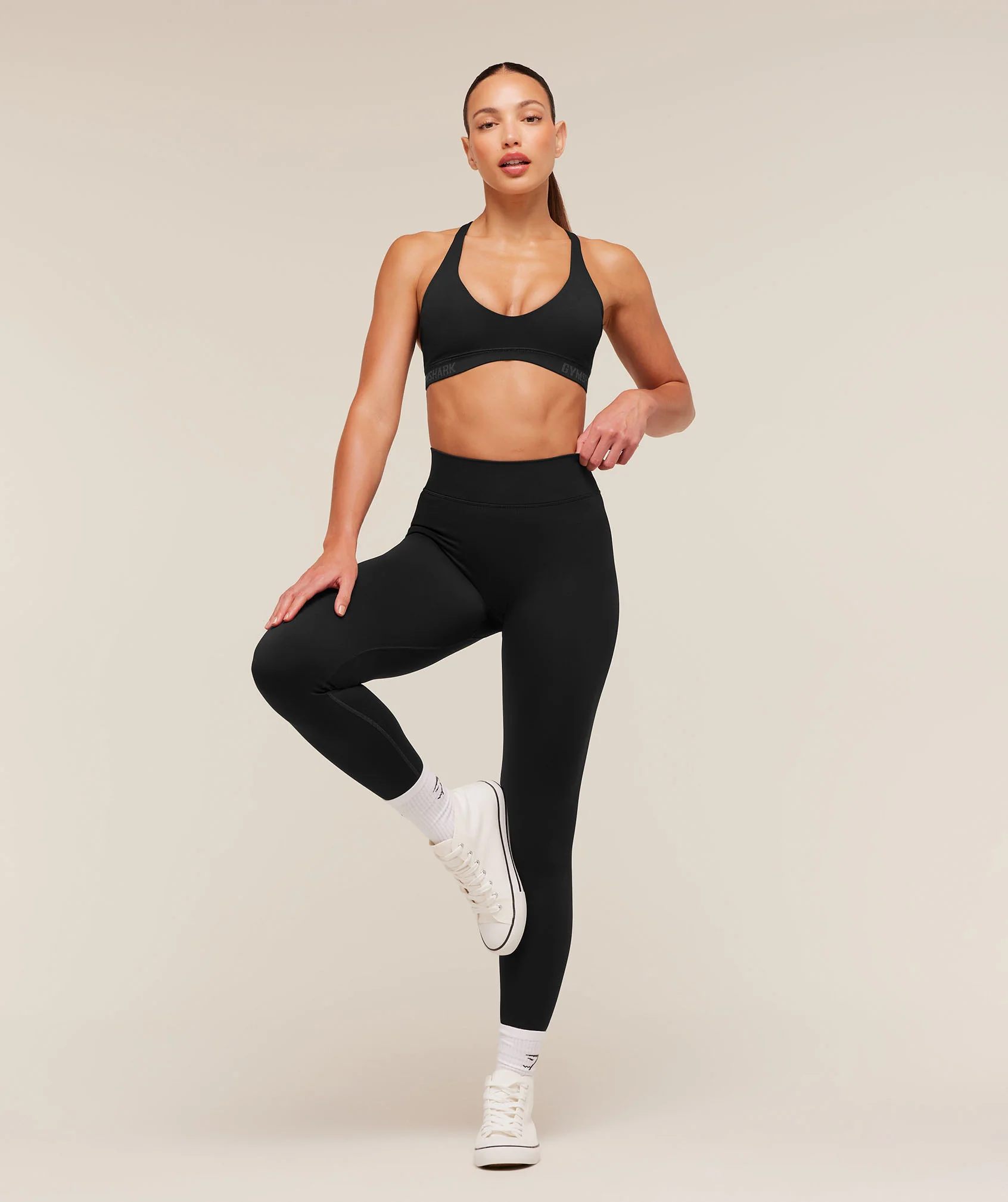 Gymshark Flex V4 Sports Bra - Black - Image 4