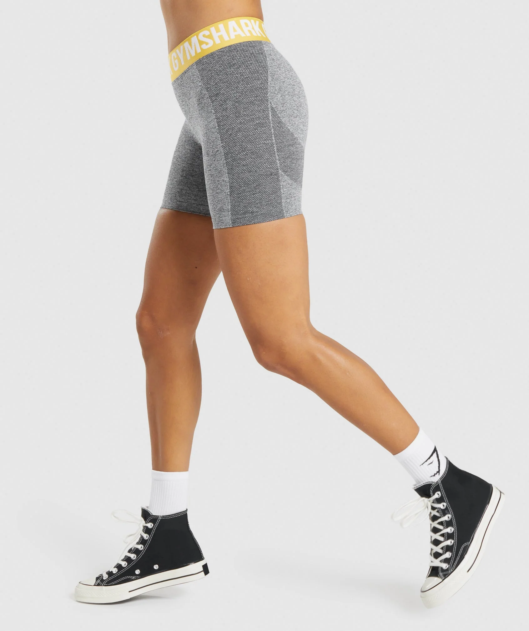 Gymshark Flex Shorts - Charcoal Marl - Image 3