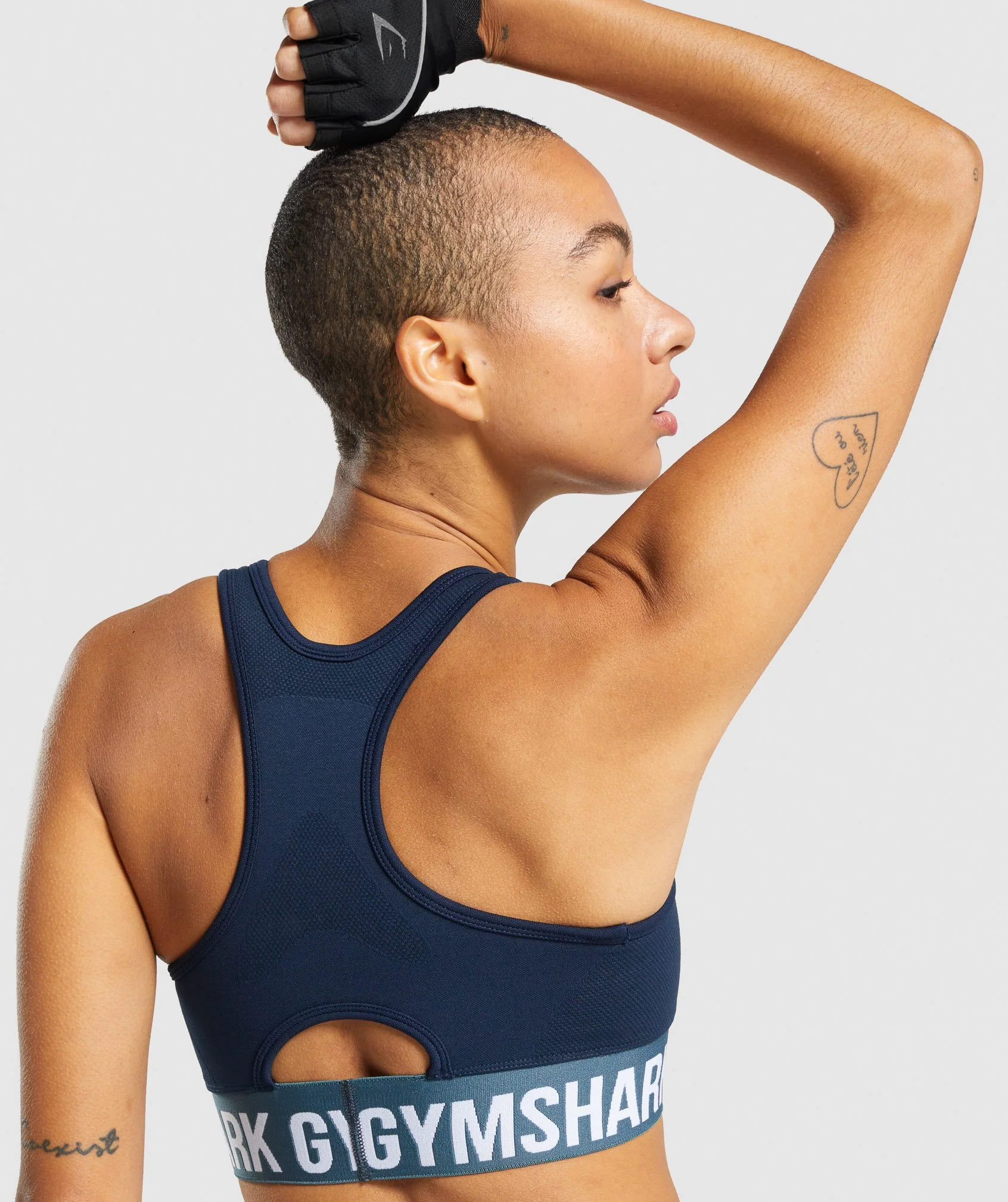 Gymshark Flex Sports Bra - Navy - Image 6