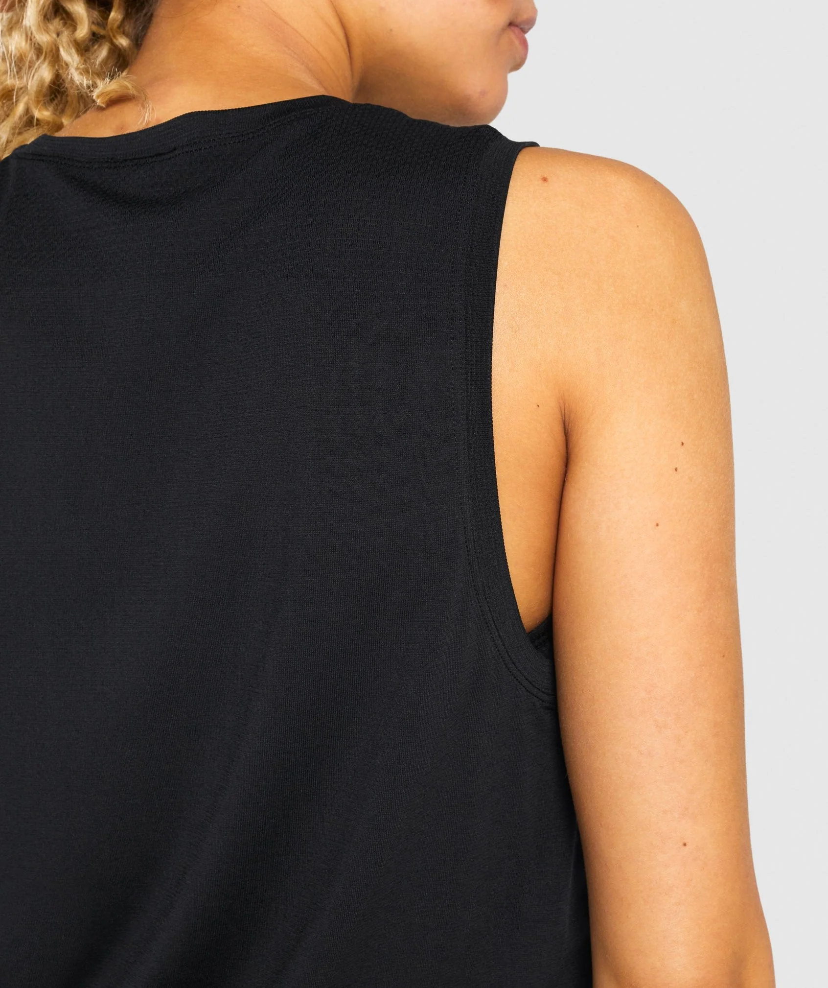 Gymshark Flex Tank - Black/Charcoal - Image 6