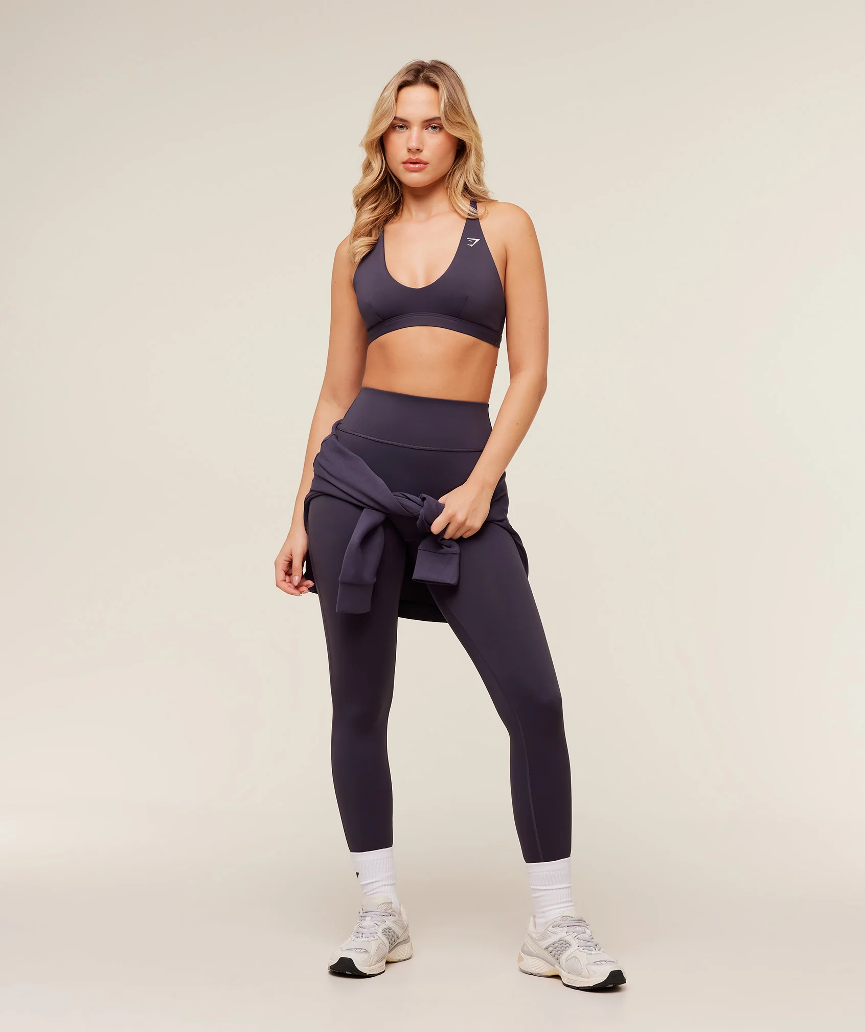 Gymshark Flow Leggings - Midnight Purple - Image 5