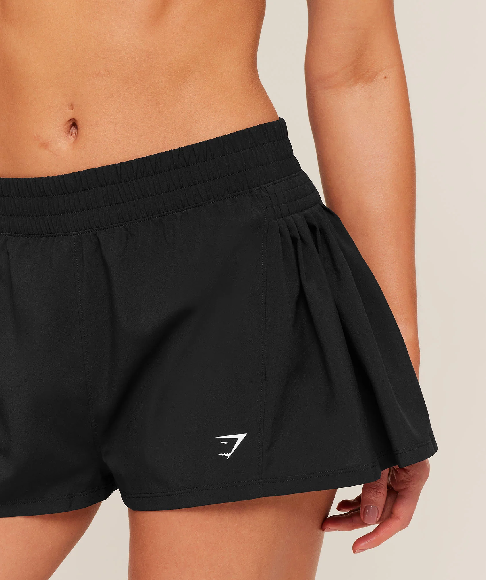 Gymshark Flutter Woven Shorts - GS Black - Image 5