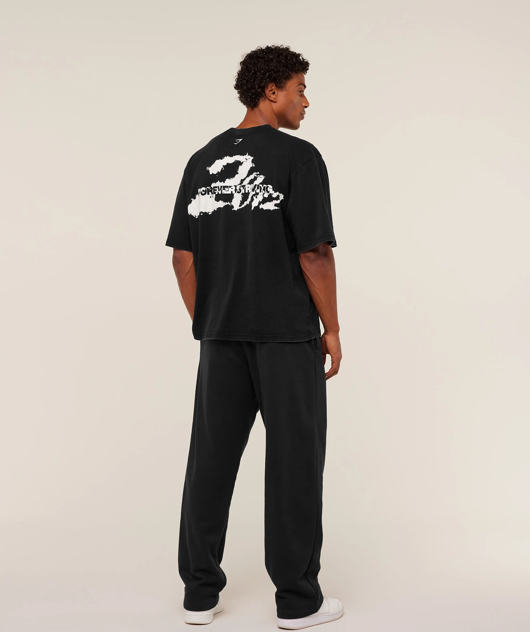 Gymshark Forever Striving T-Shirt - Black - Image 6