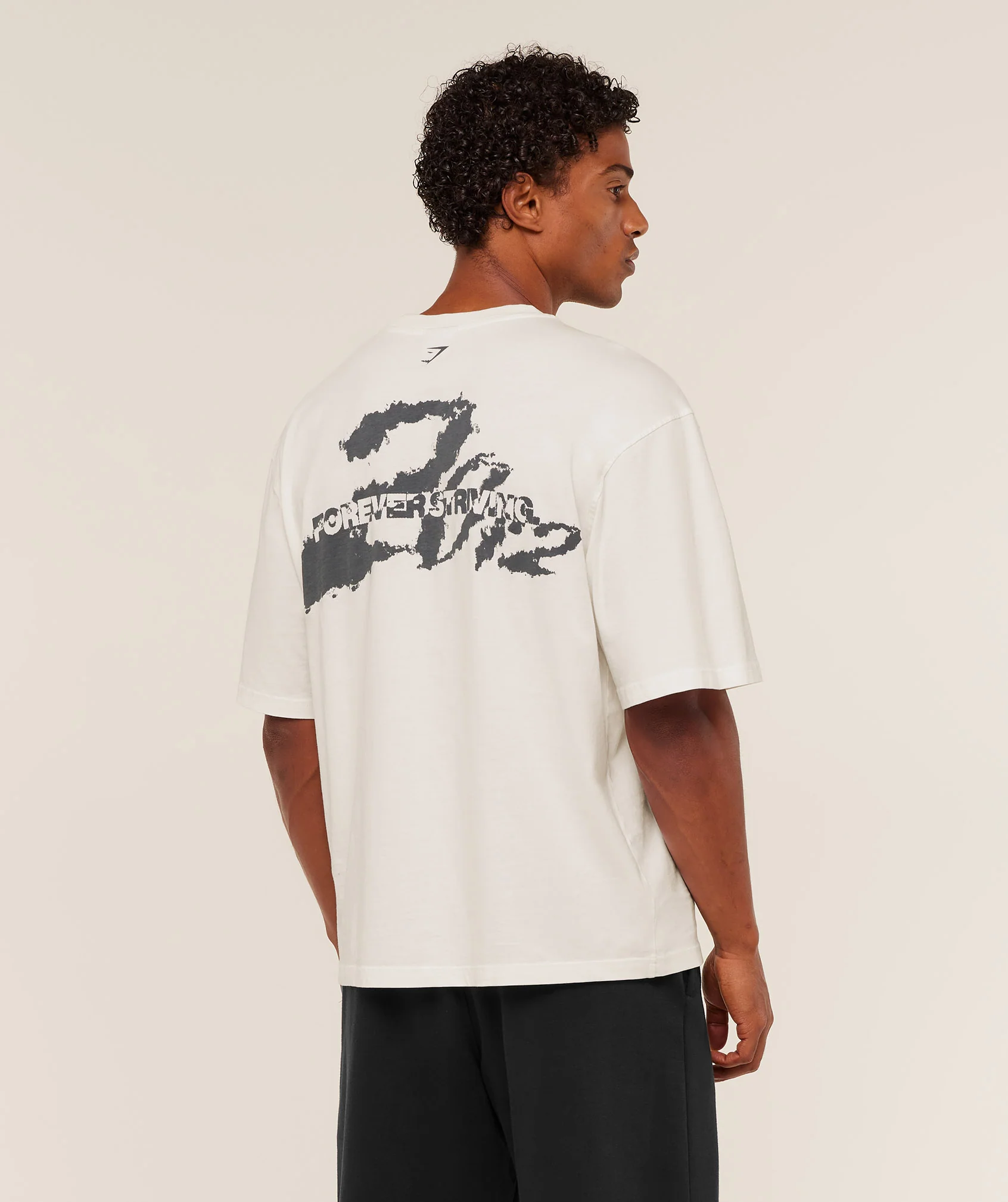 Gymshark Forever Striving T-Shirt - Soft White
