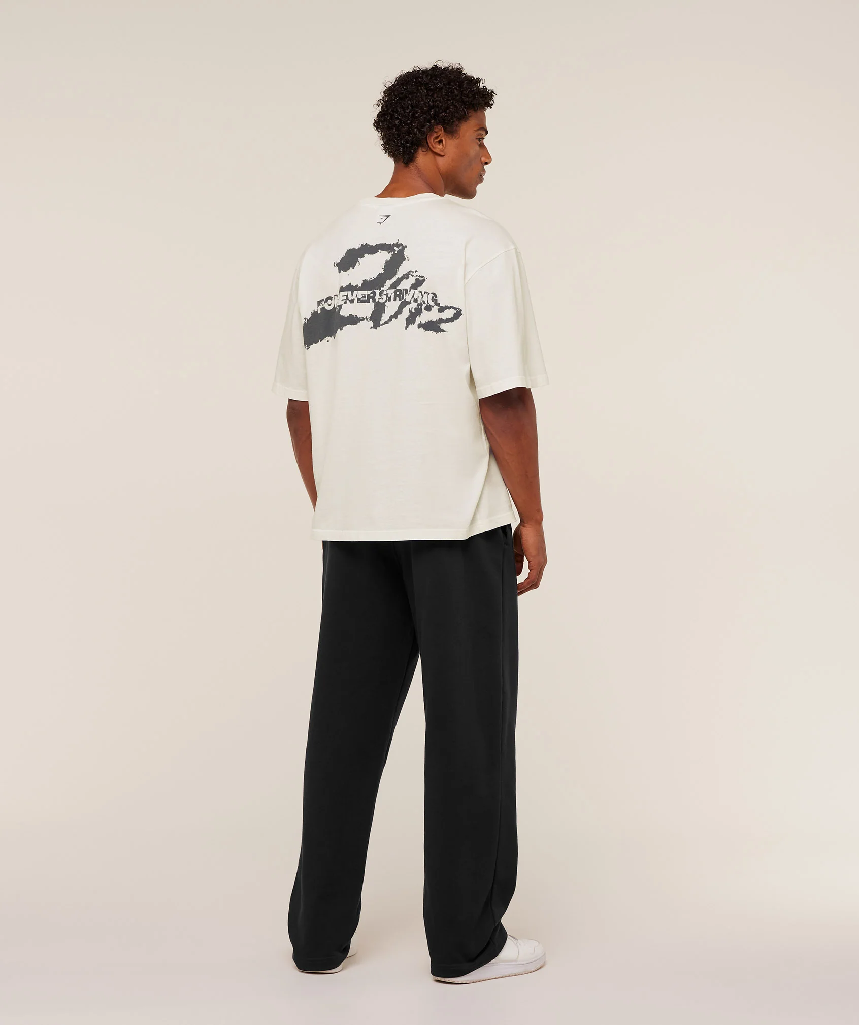 Gymshark Forever Striving T-Shirt - Soft White - Image 6