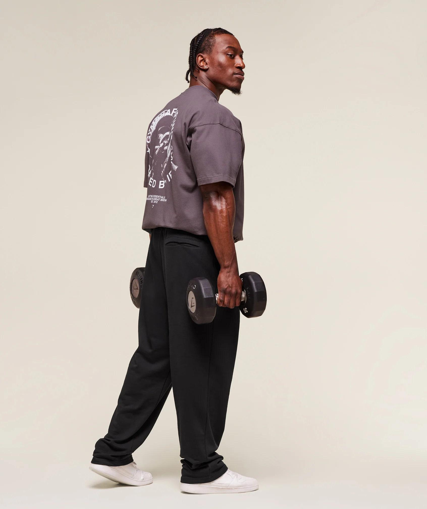 Gymshark Forged By Iron T-Shirt - Brushed Purple - Image 5