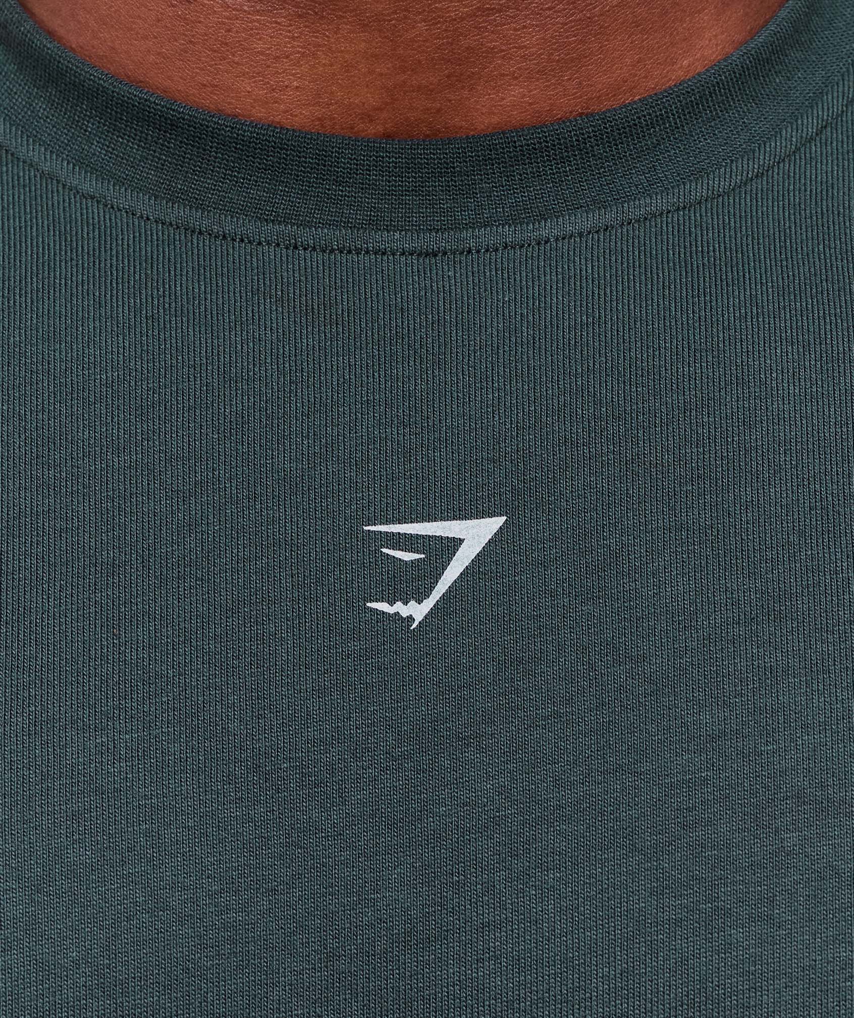 Gymshark Forged By Iron T-Shirt - Darkest Teal - Image 6