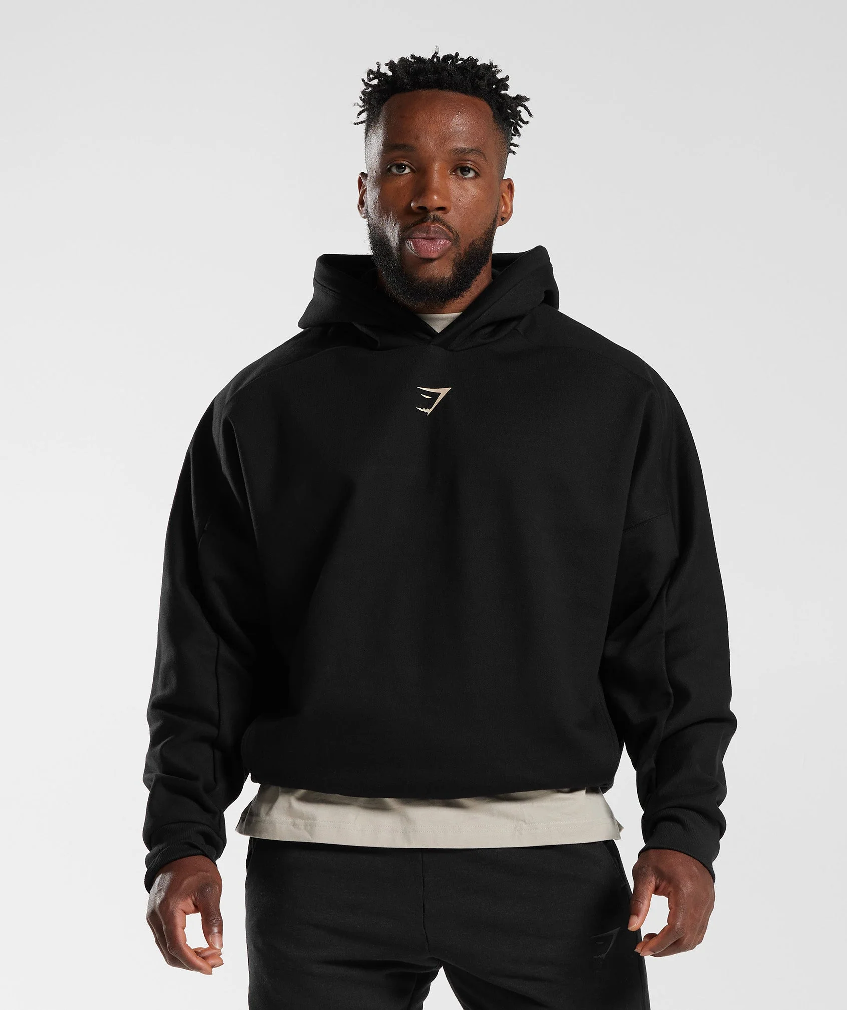 Gymshark Founders Hoodie - Black - Image 2