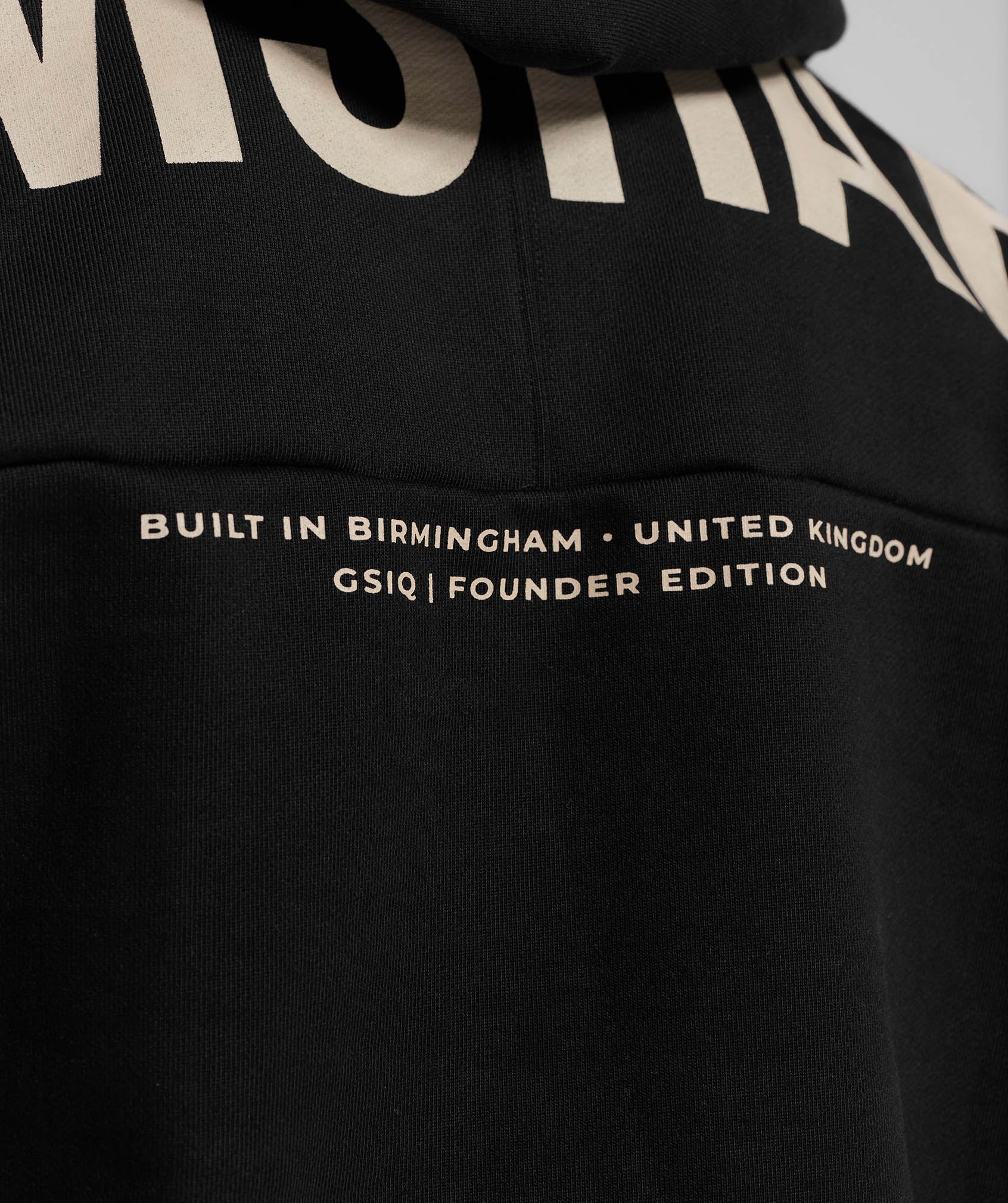 Gymshark Founders Hoodie - Black - Image 5
