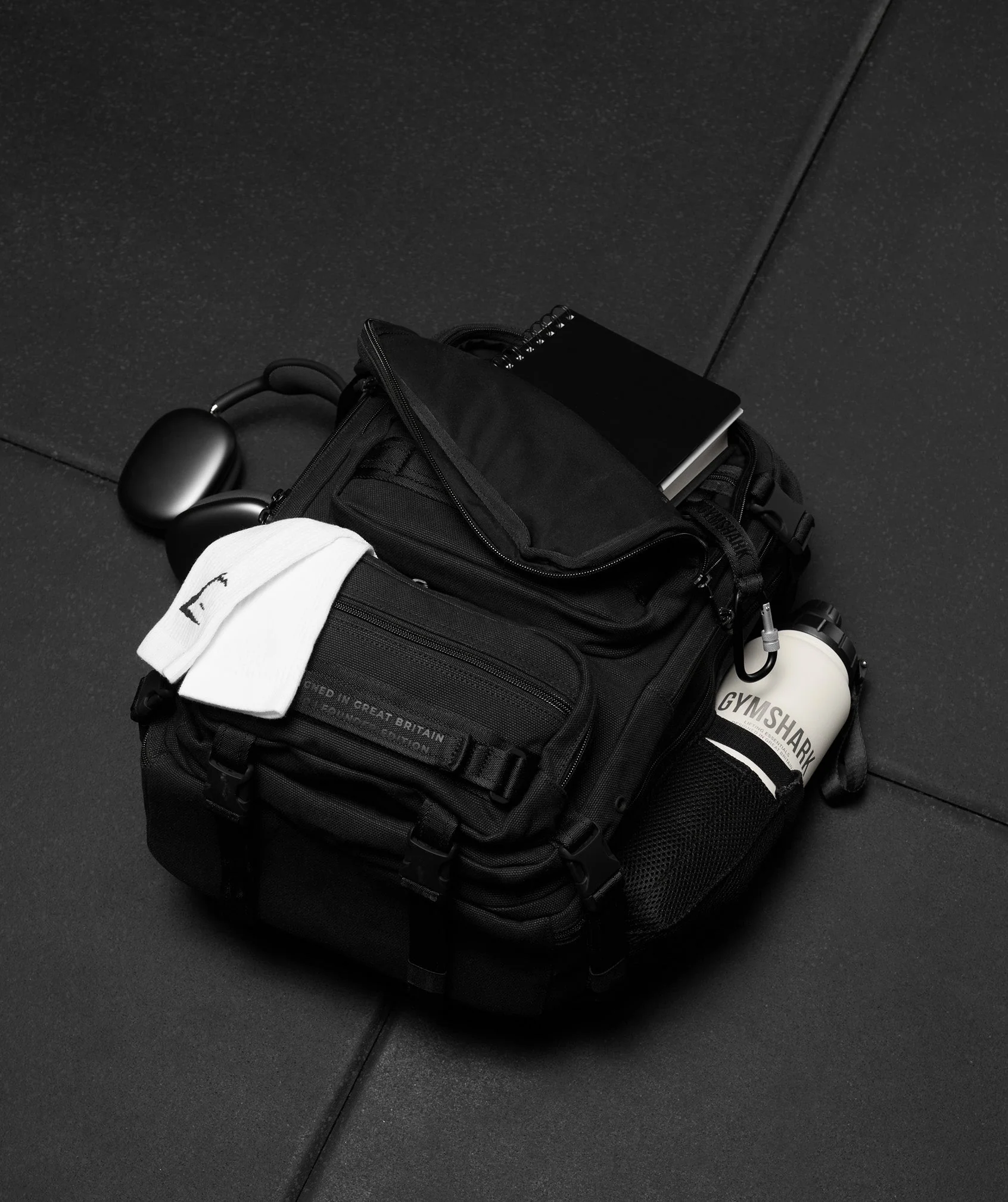 Gymshark Founders Tactical Backpack - Black - Image 10