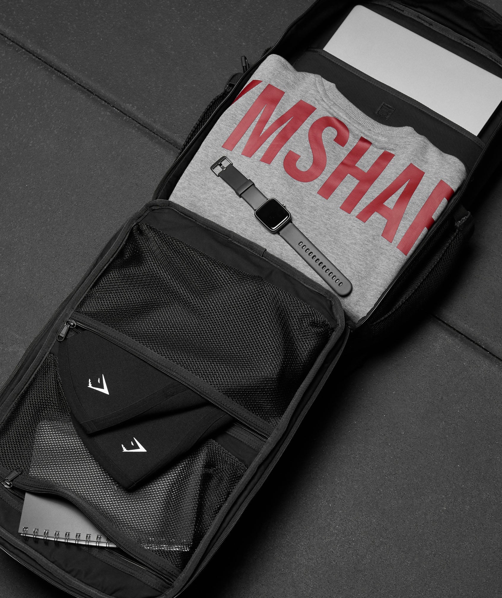 Gymshark Founders Tactical Backpack - Black - Image 7