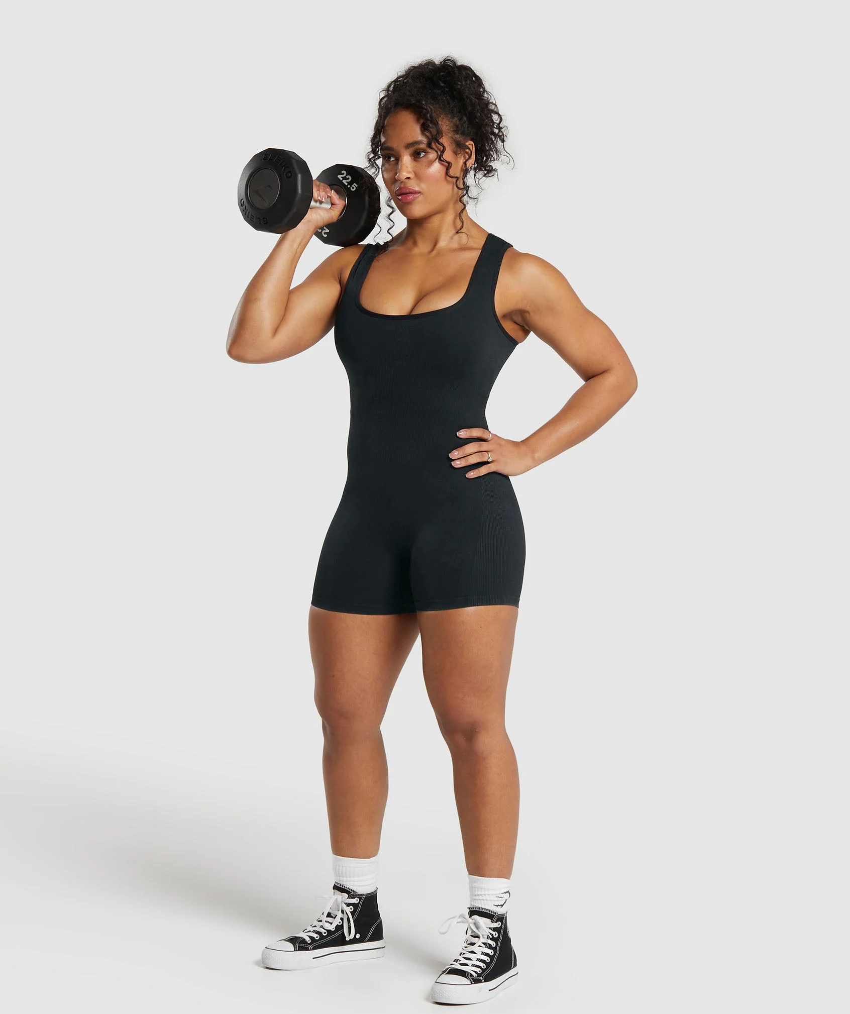Gymshark Gains Seamless All-In-One - Black - Image 4