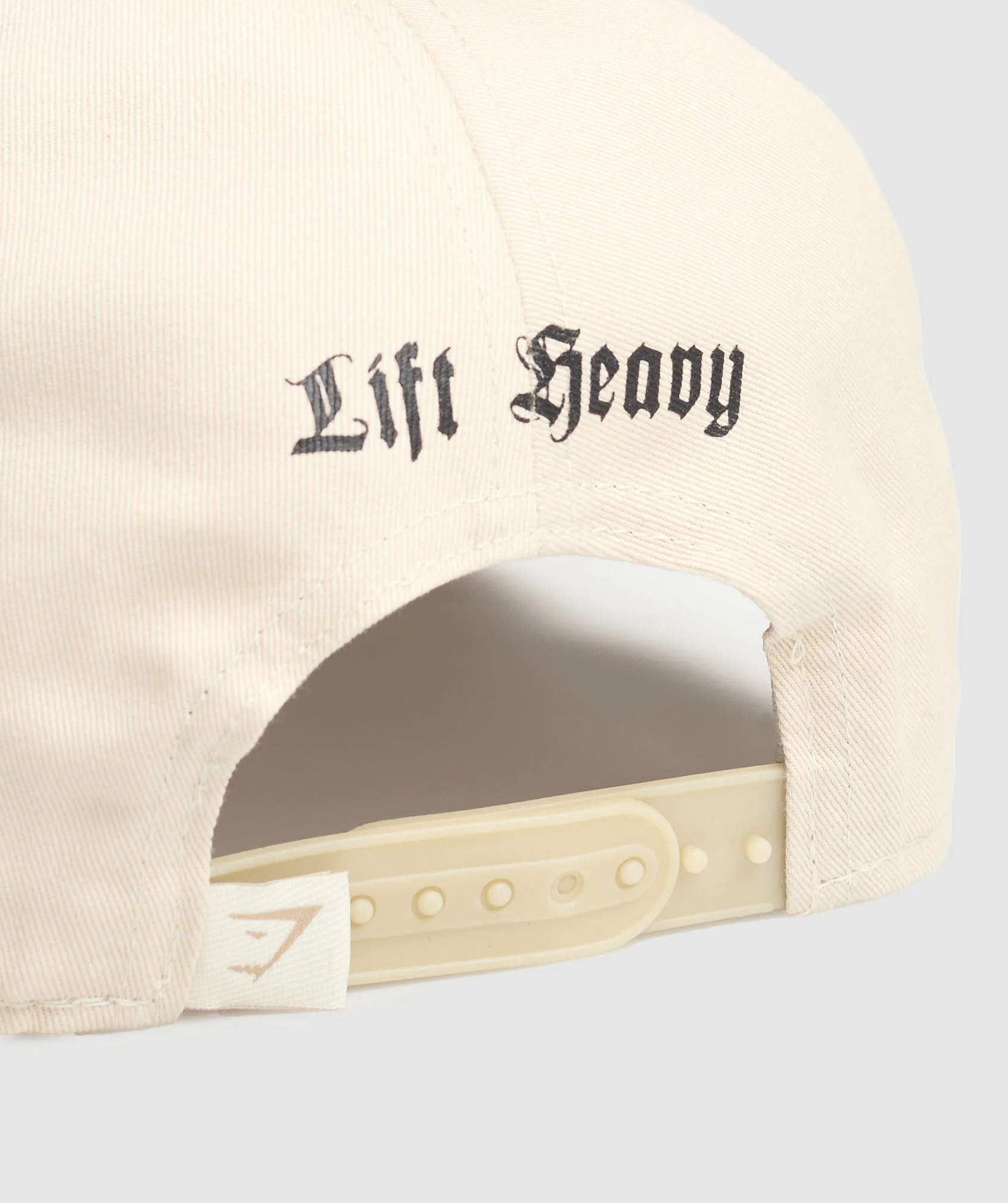 Gymshark Graphic Distressed Cap - Ecru White - Image 4