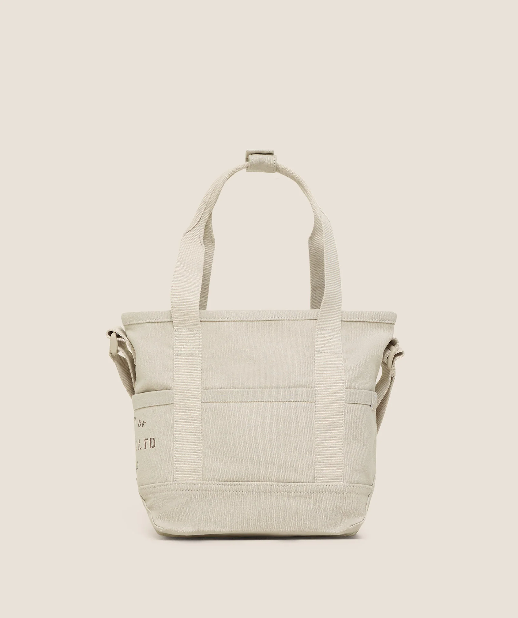 Gymshark Graphic Mini Tote - Pebble Grey - Image 3
