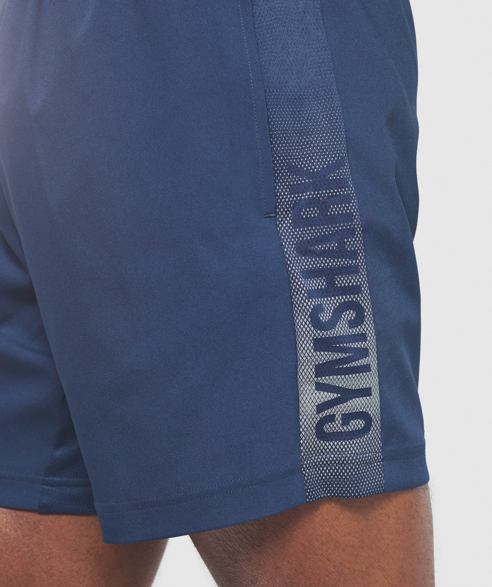 Gymshark Graphic Sport Shorts - Navy - Image 6