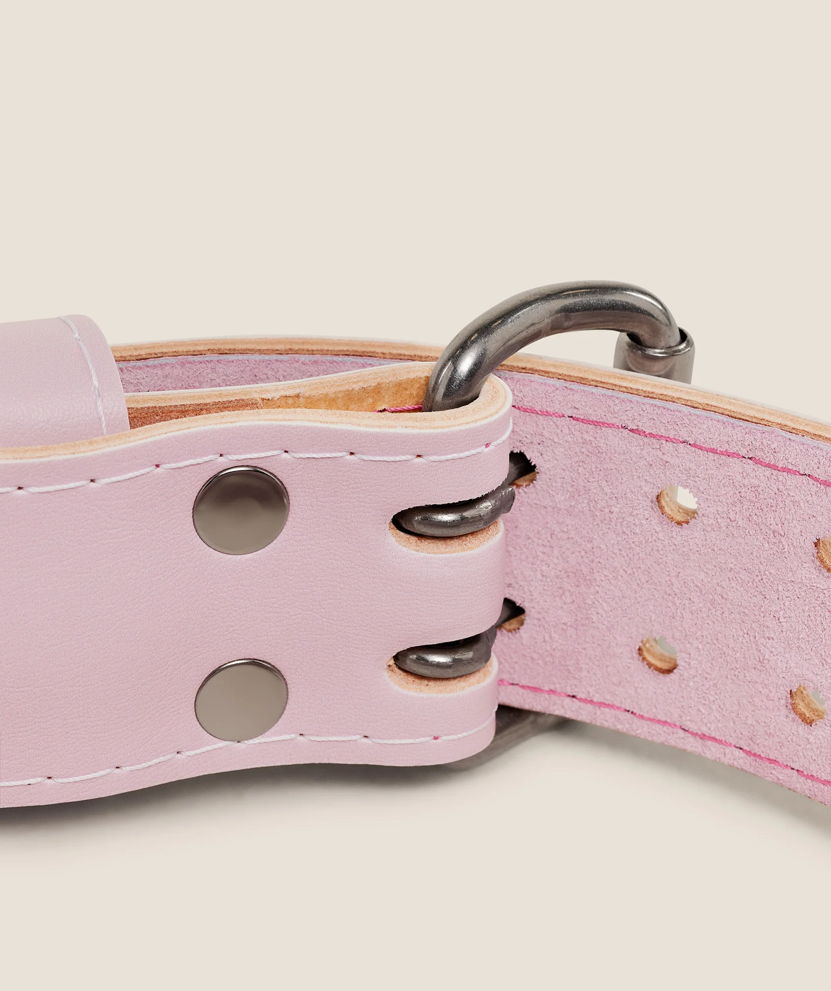 Gymshark Graphic Tapered Lifting Belt - Cloud Pink - Image 2